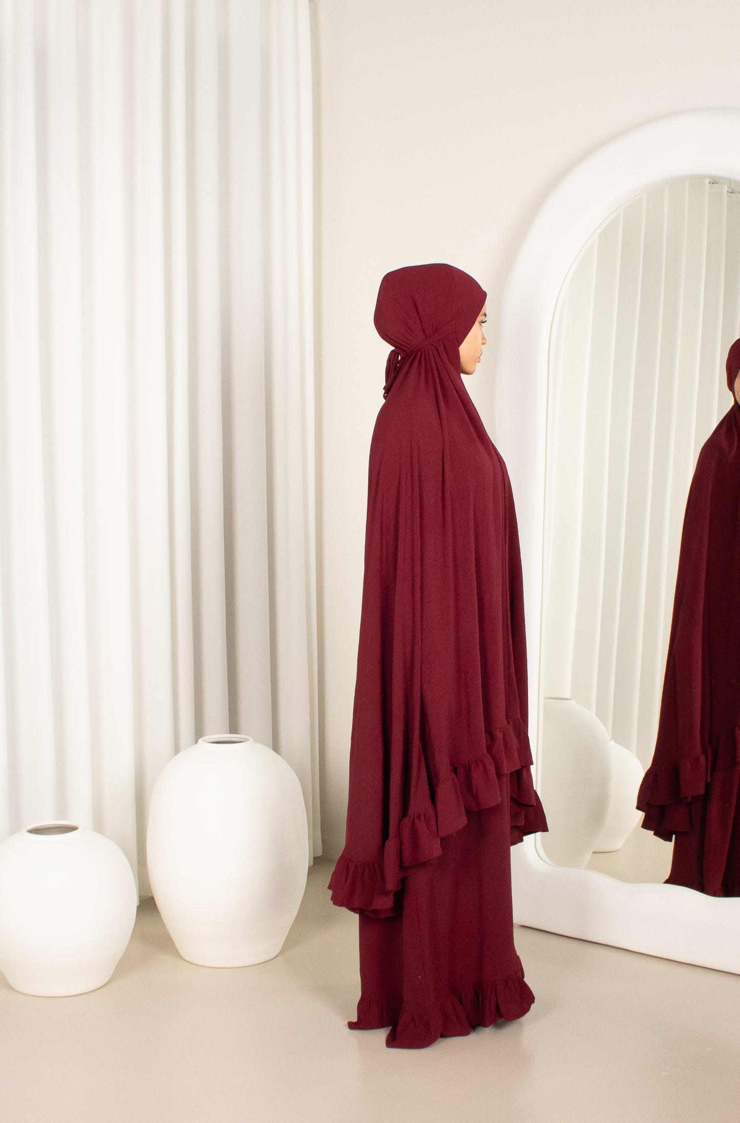 Anam Prayer Set - Burgundy