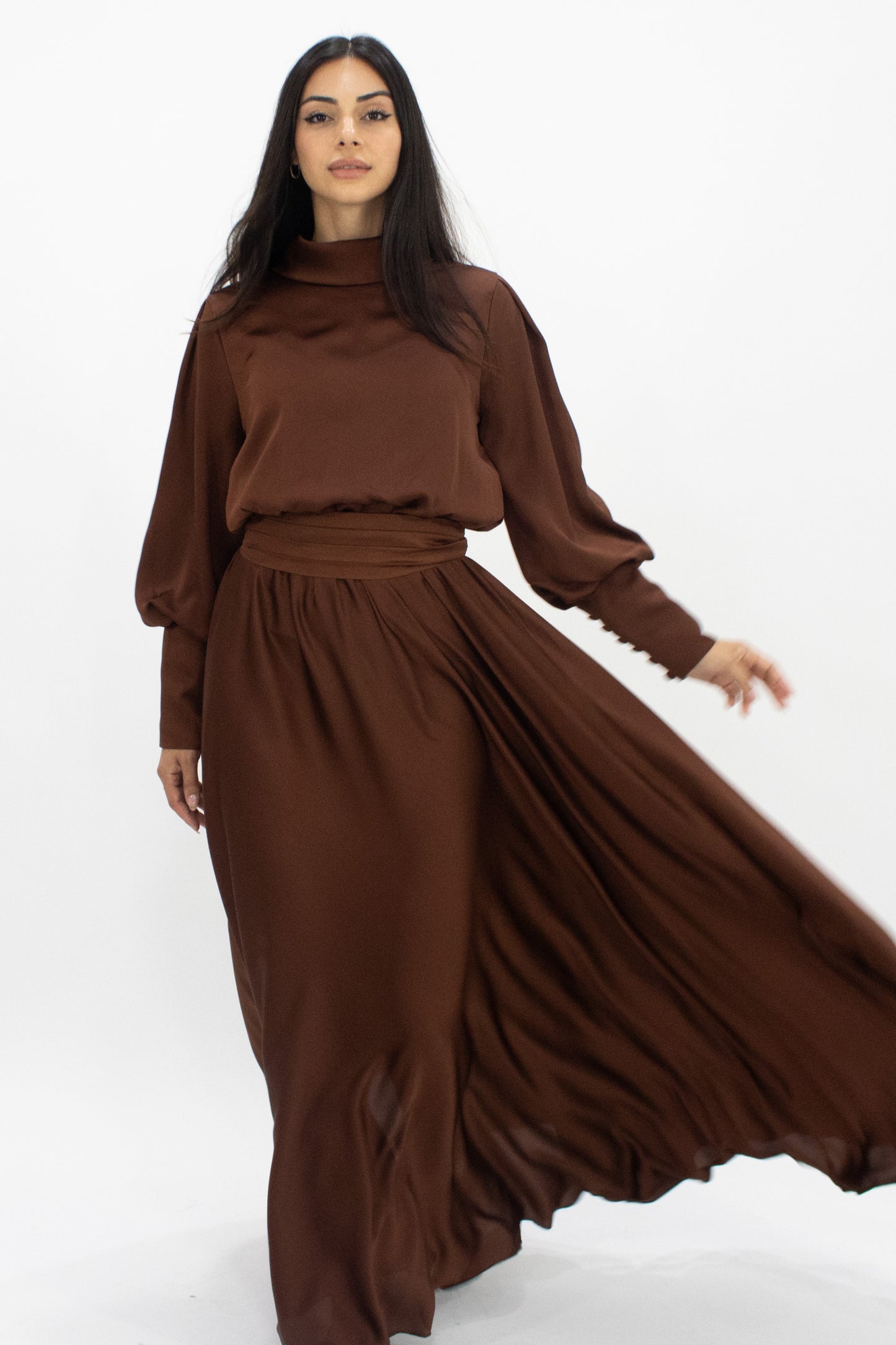 Kalani Dress - Brown