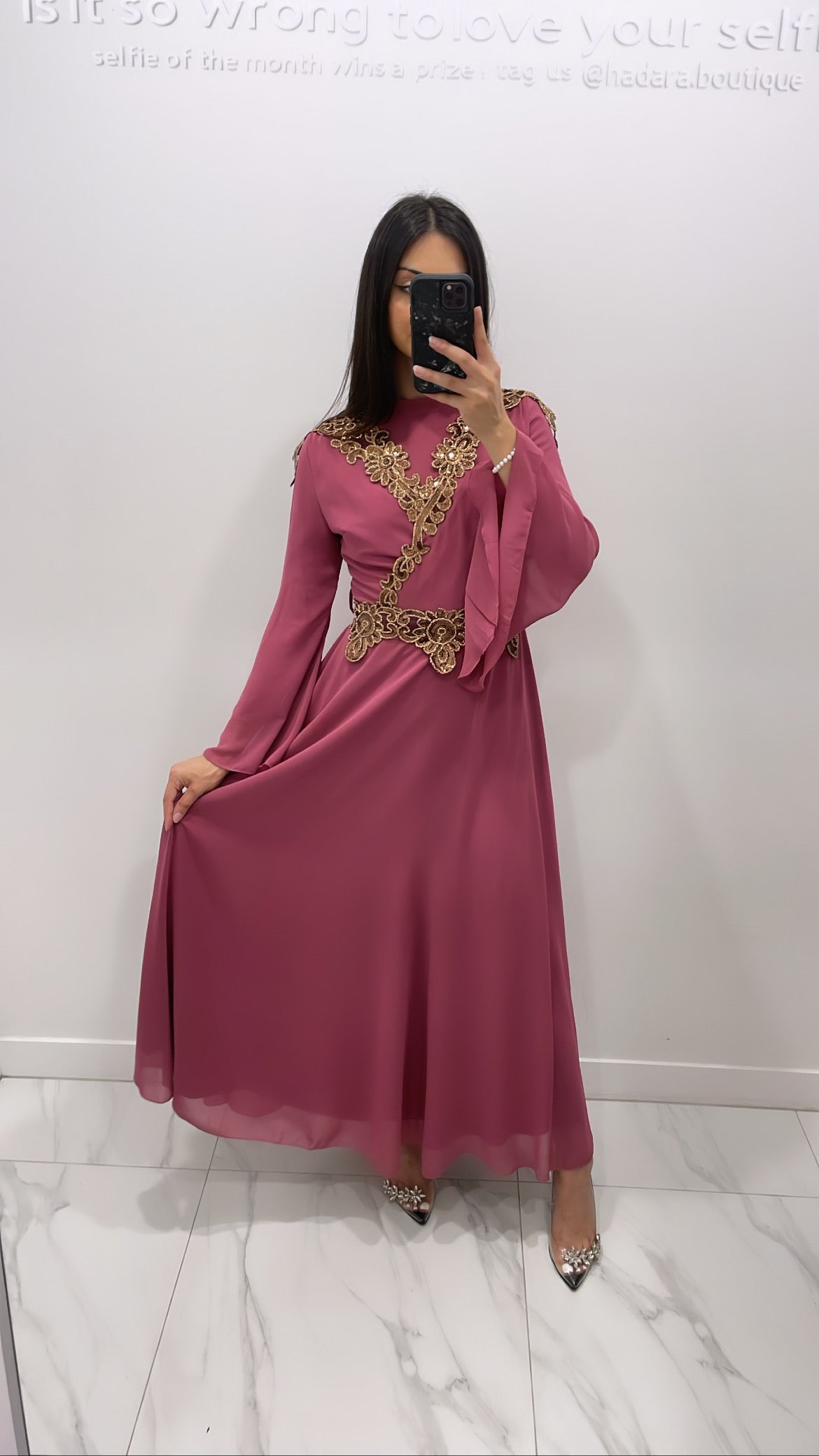 Lyra dress - Pink