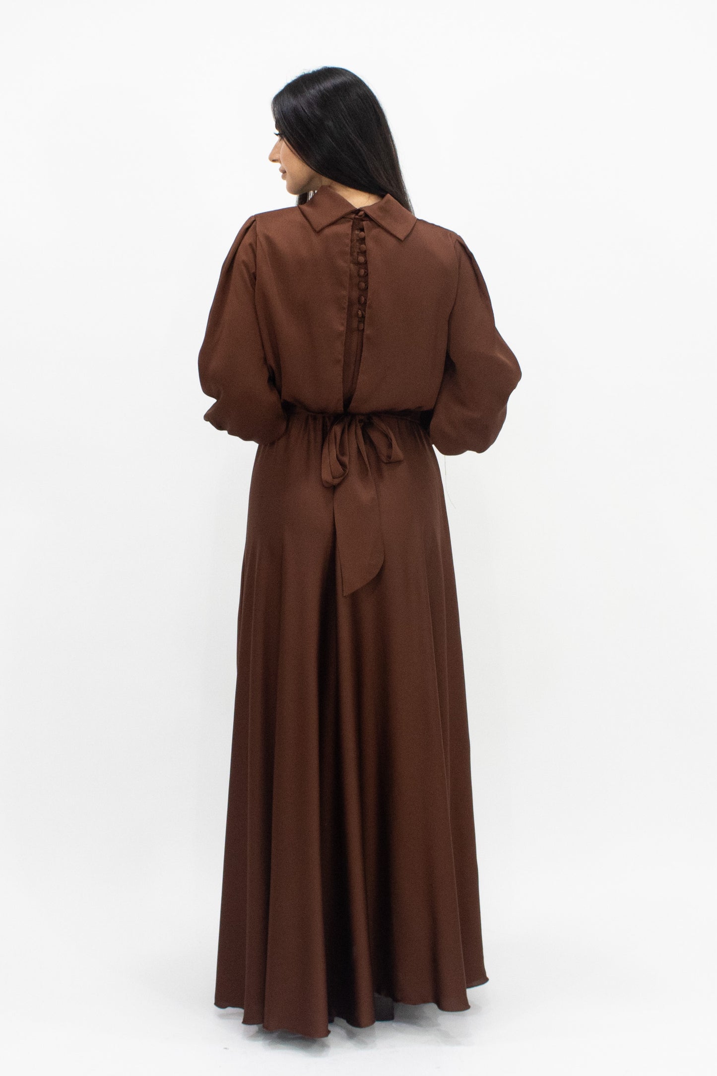 Kalani Dress - Brown