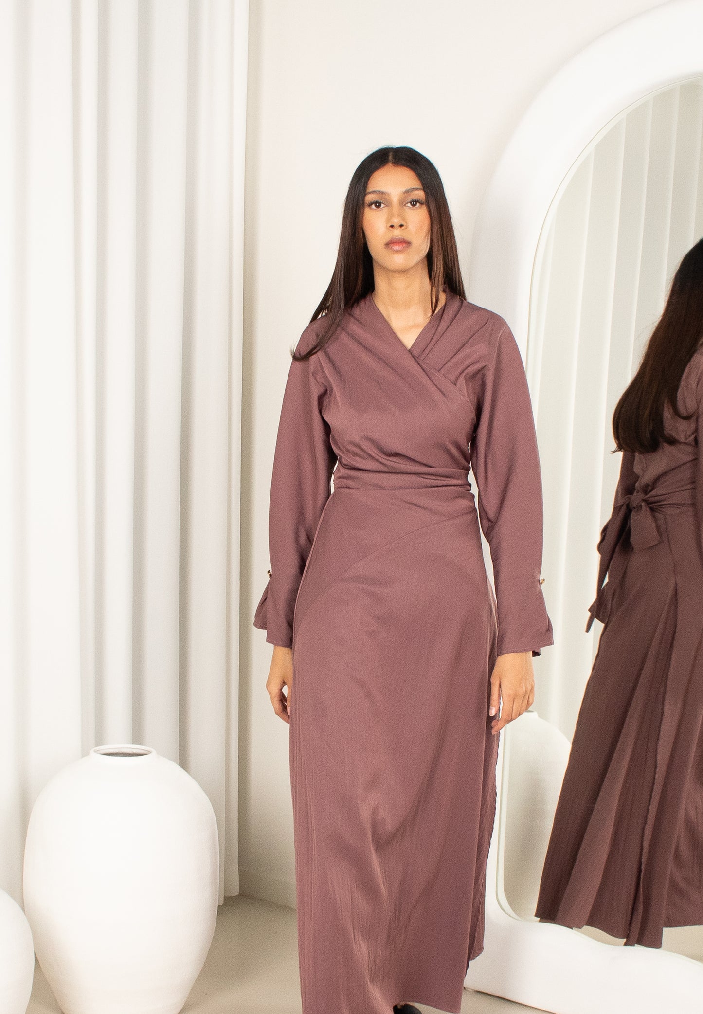 Lara Dress - Mauve