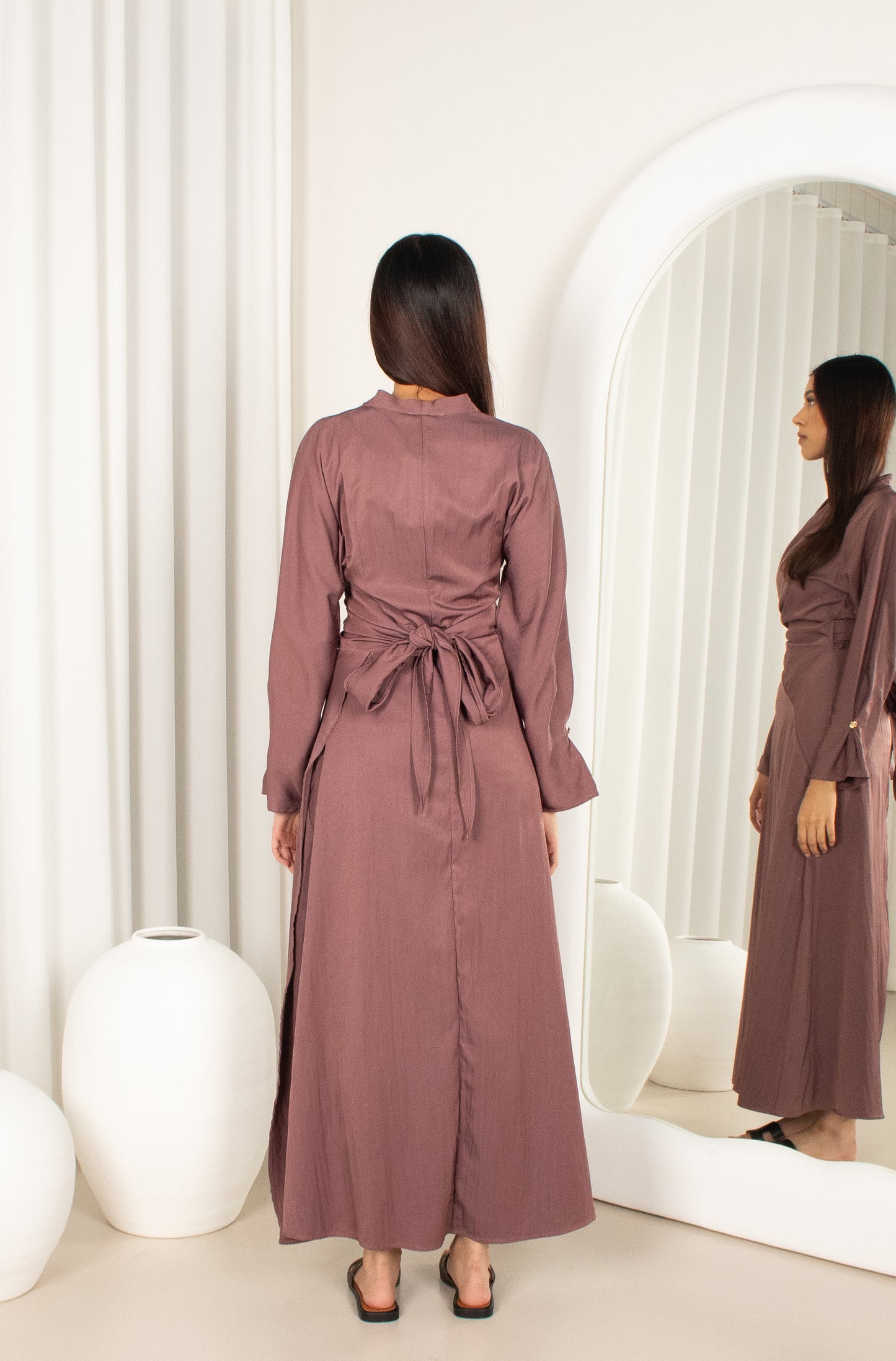 Lara Dress - Mauve