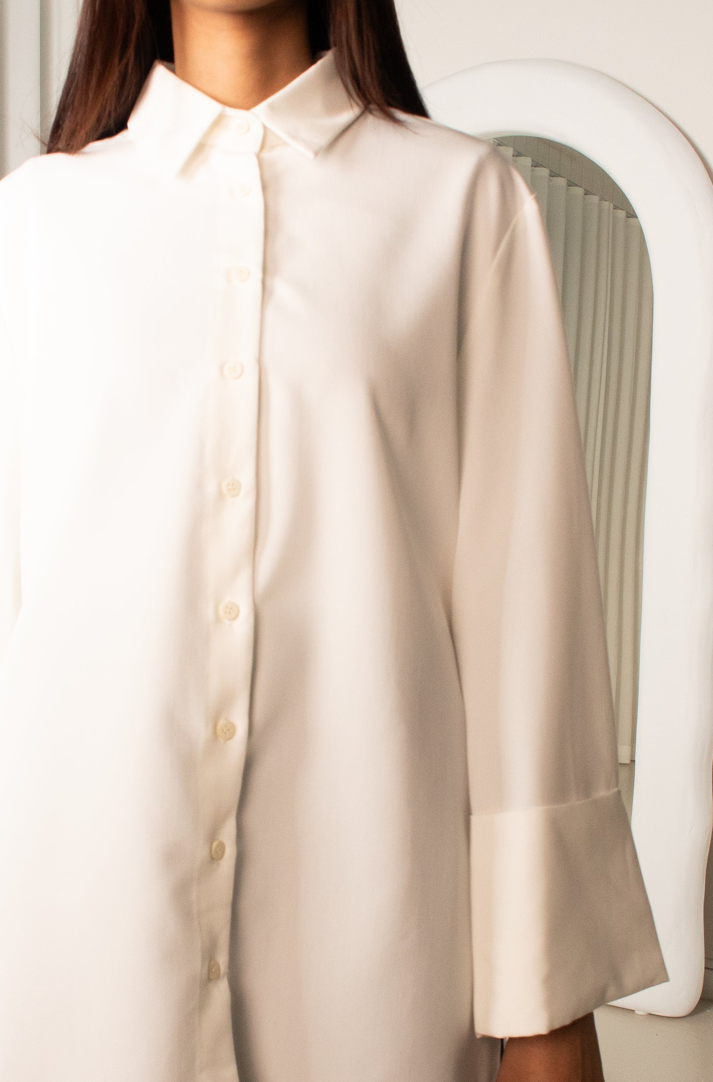 Nisa' Top - White