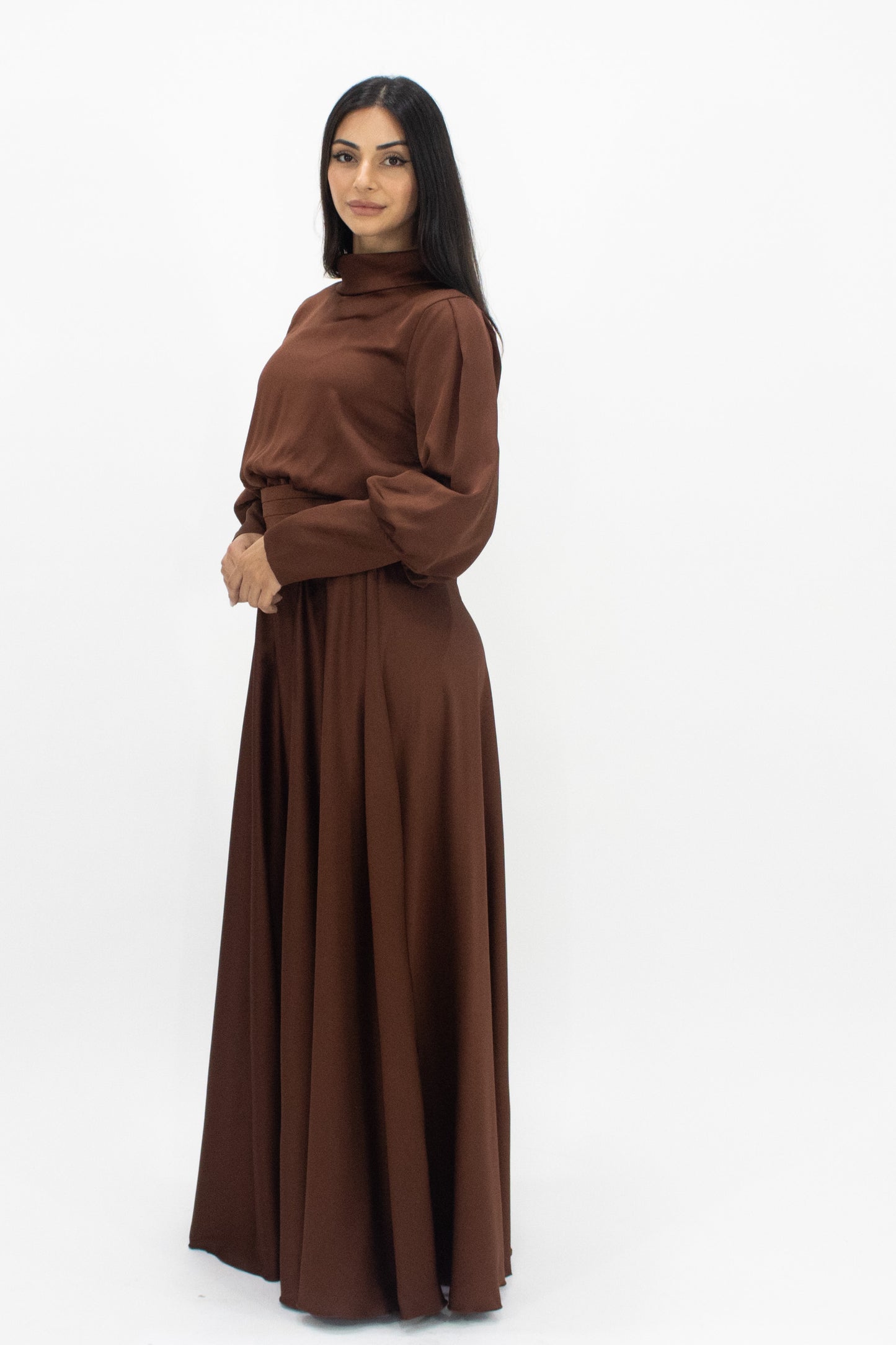 Kalani Dress - Brown