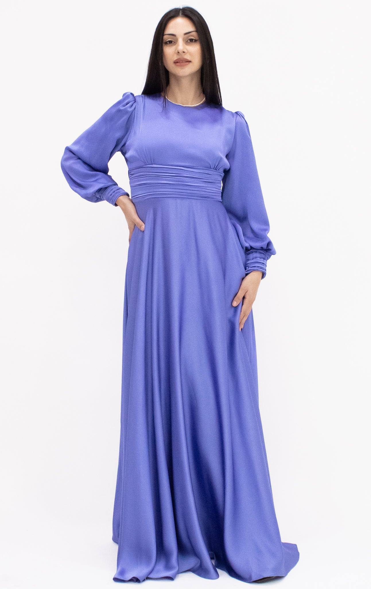 Annika Dress - Baby Blue