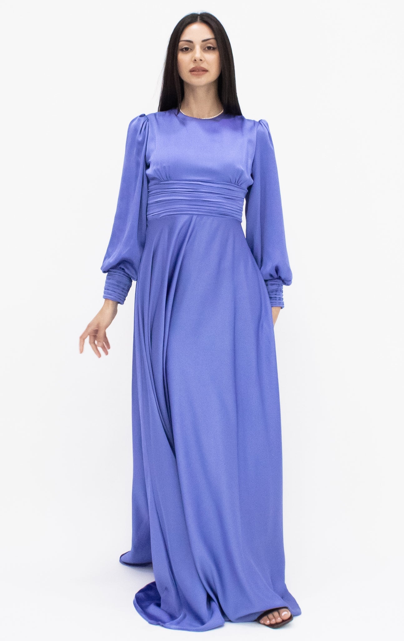 Annika Dress - Baby Blue