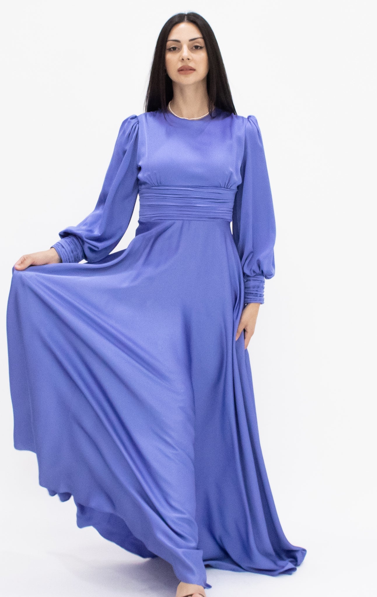 Annika Dress - Baby Blue