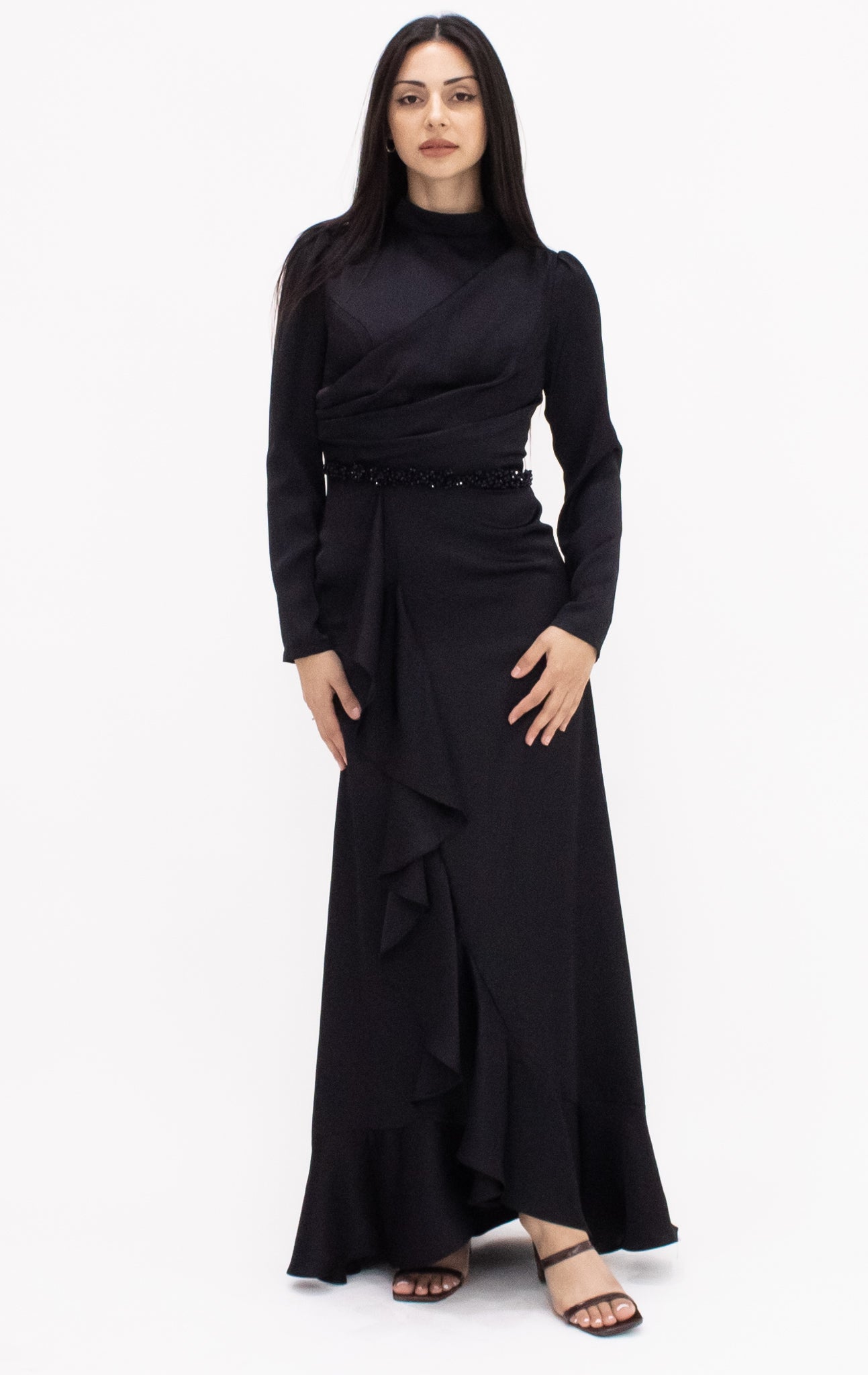 Harir Gown - Black