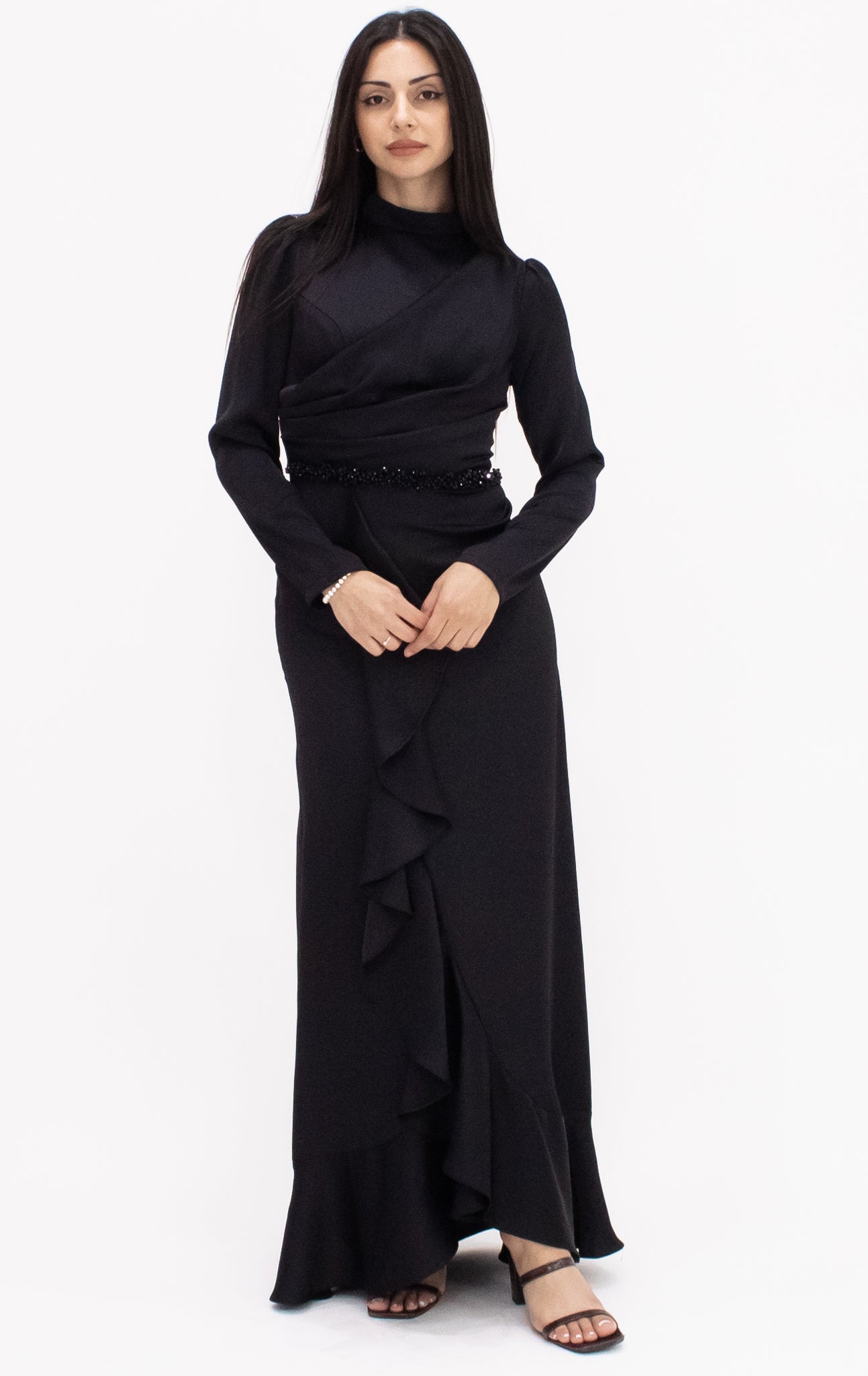 Harir Gown - Black