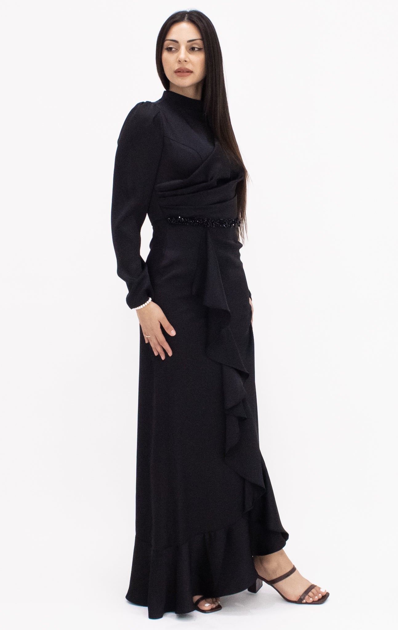 Harir Gown - Black