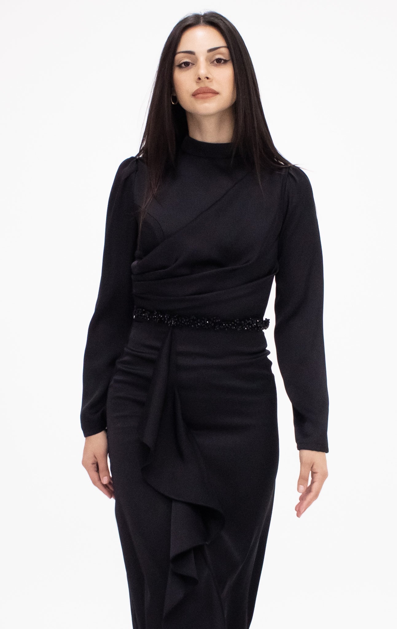 Harir Gown - Black