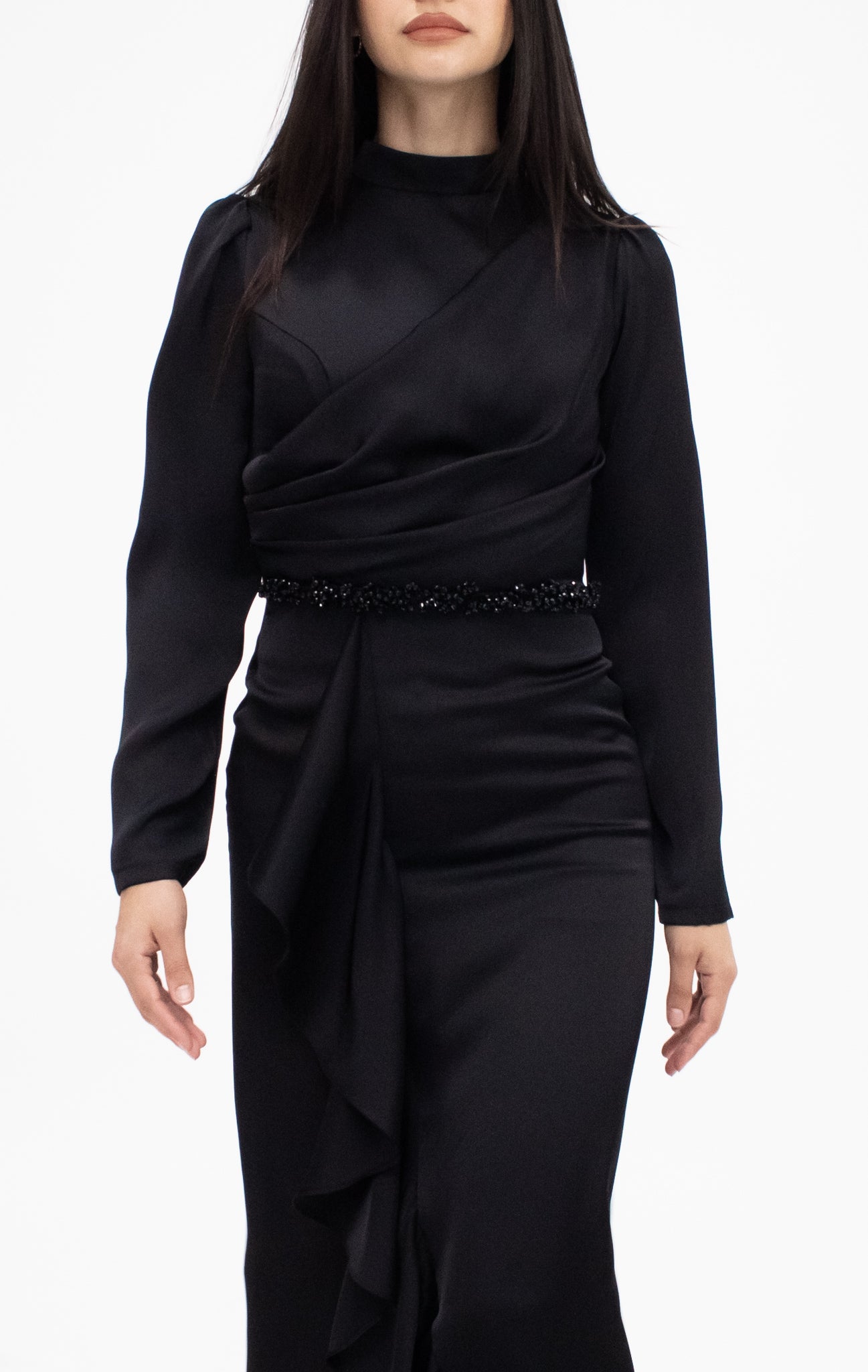 Harir Gown - Black