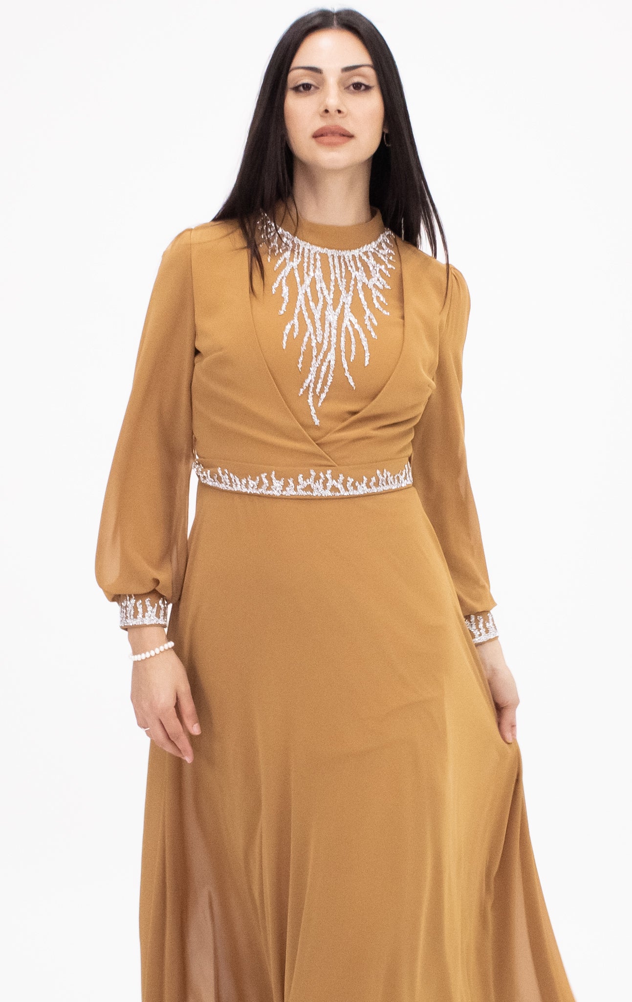 Savannah gown - Mustard