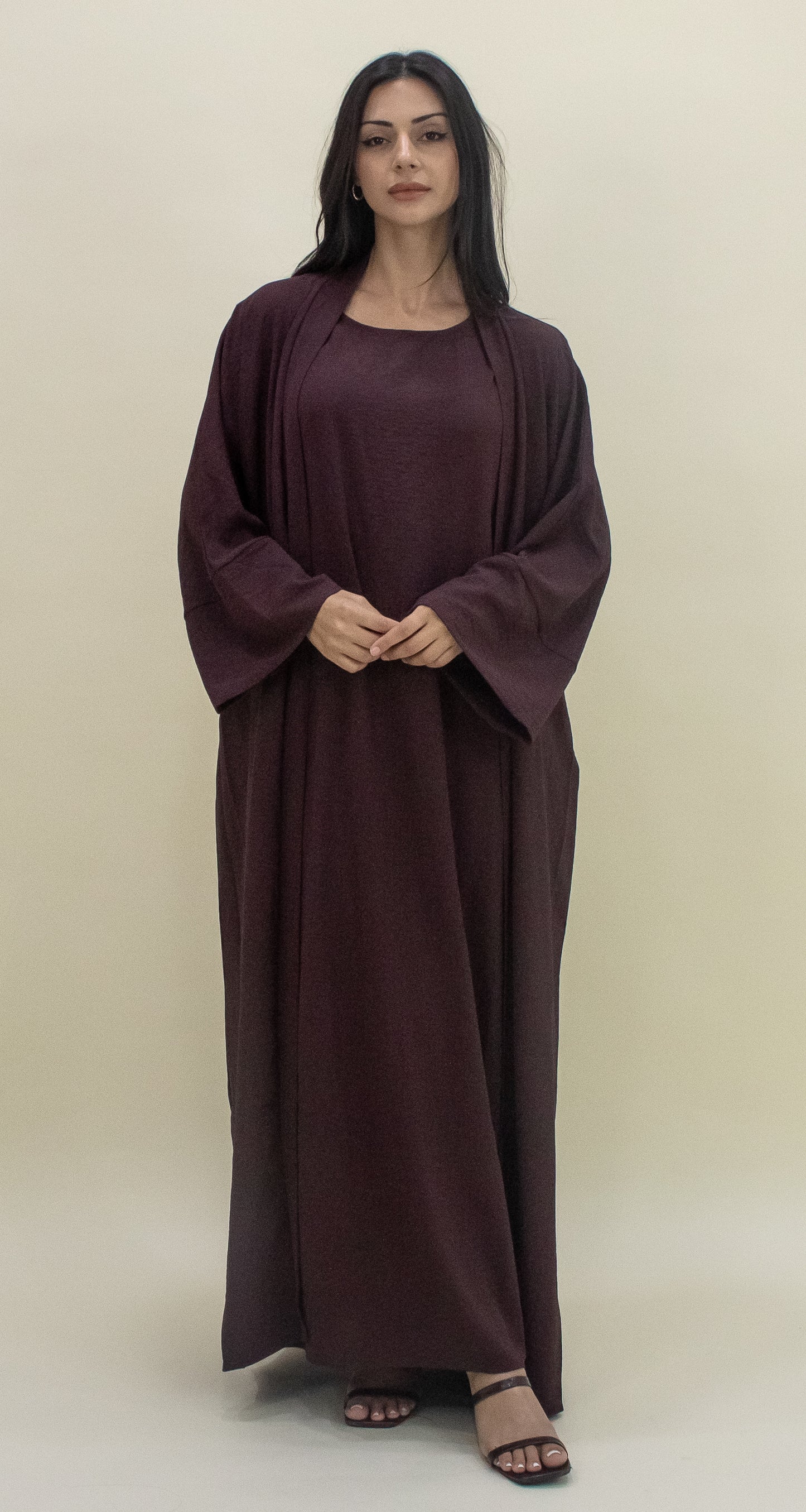 Sahara Two Piece Set - Chocolate Brown