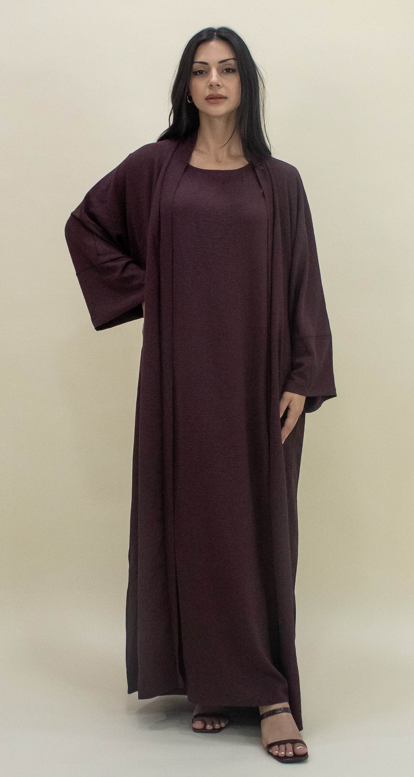 Sahara Two Piece Set - Chocolate Brown