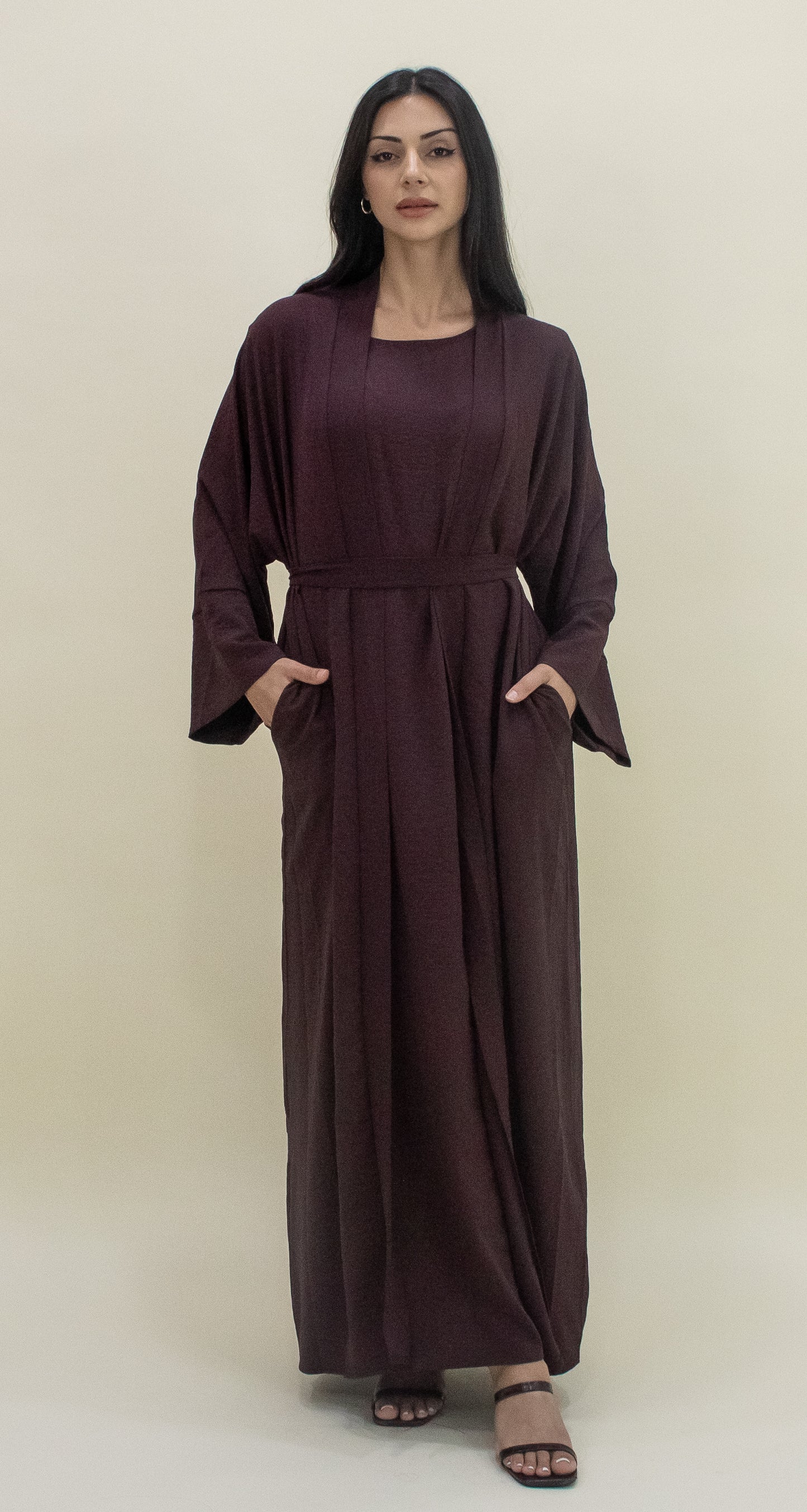 Sahara Two Piece Set - Chocolate Brown