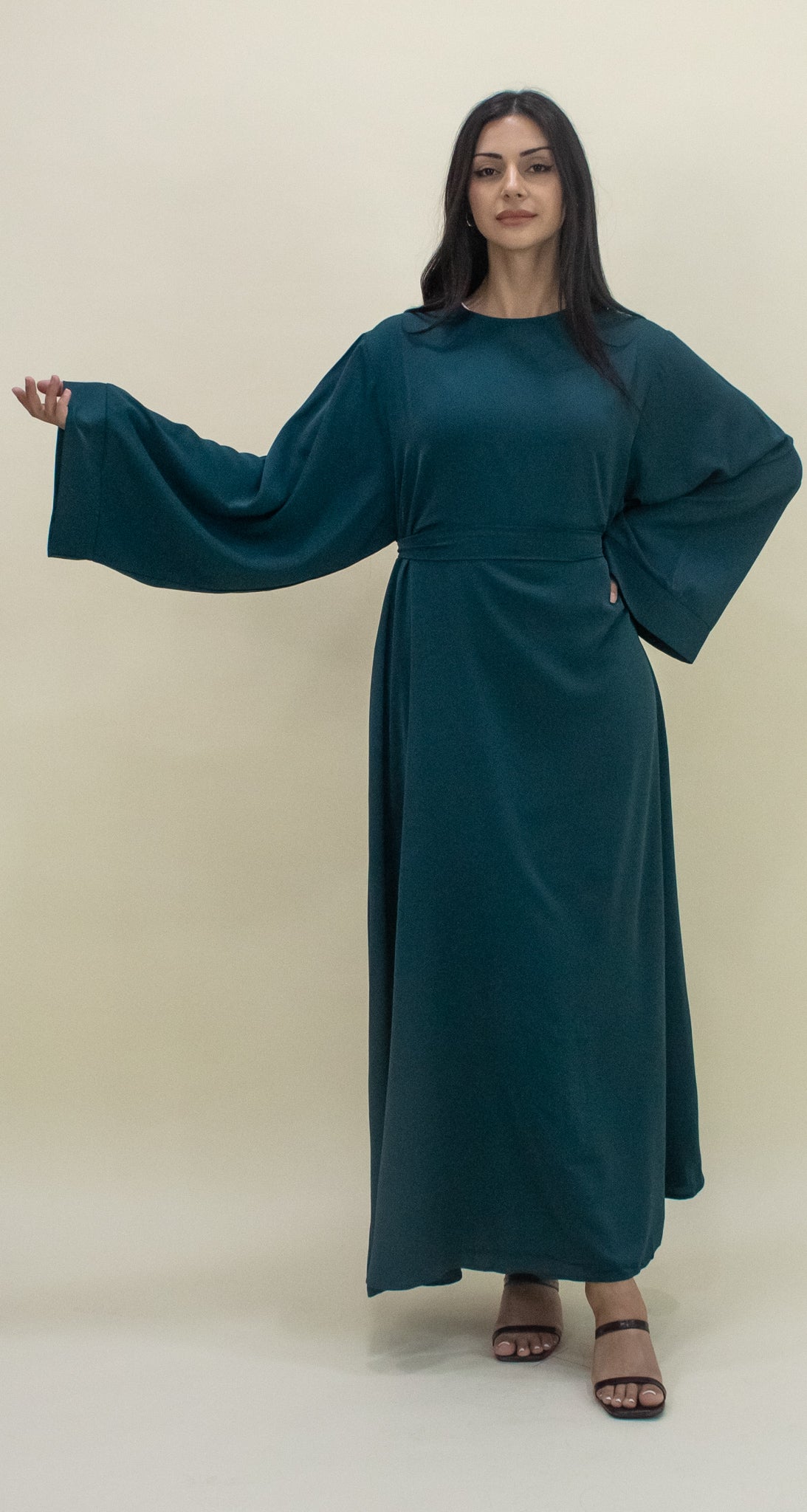 Hawa Abaya - Teal