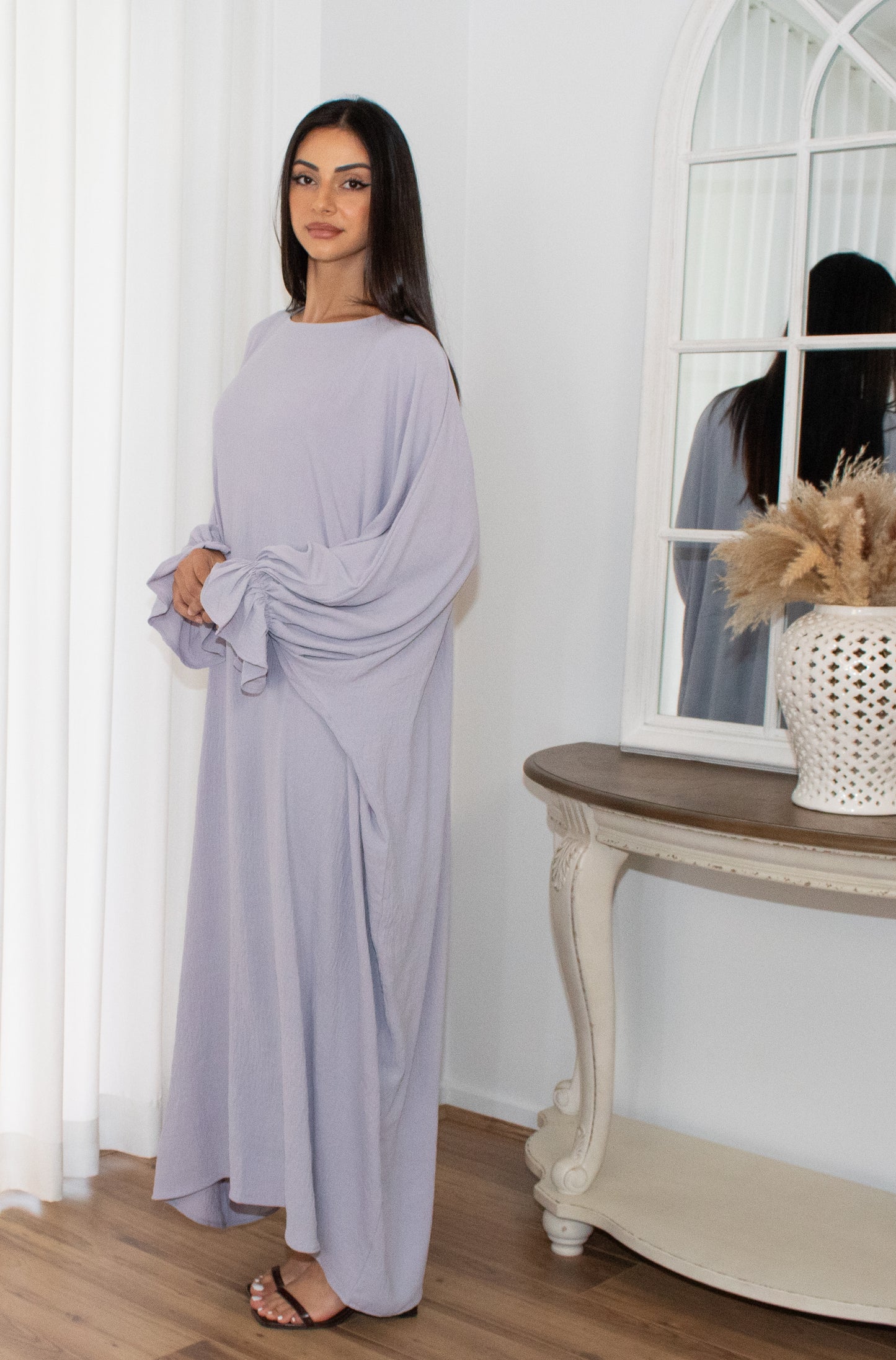 Ruqaya Abaya - Grey