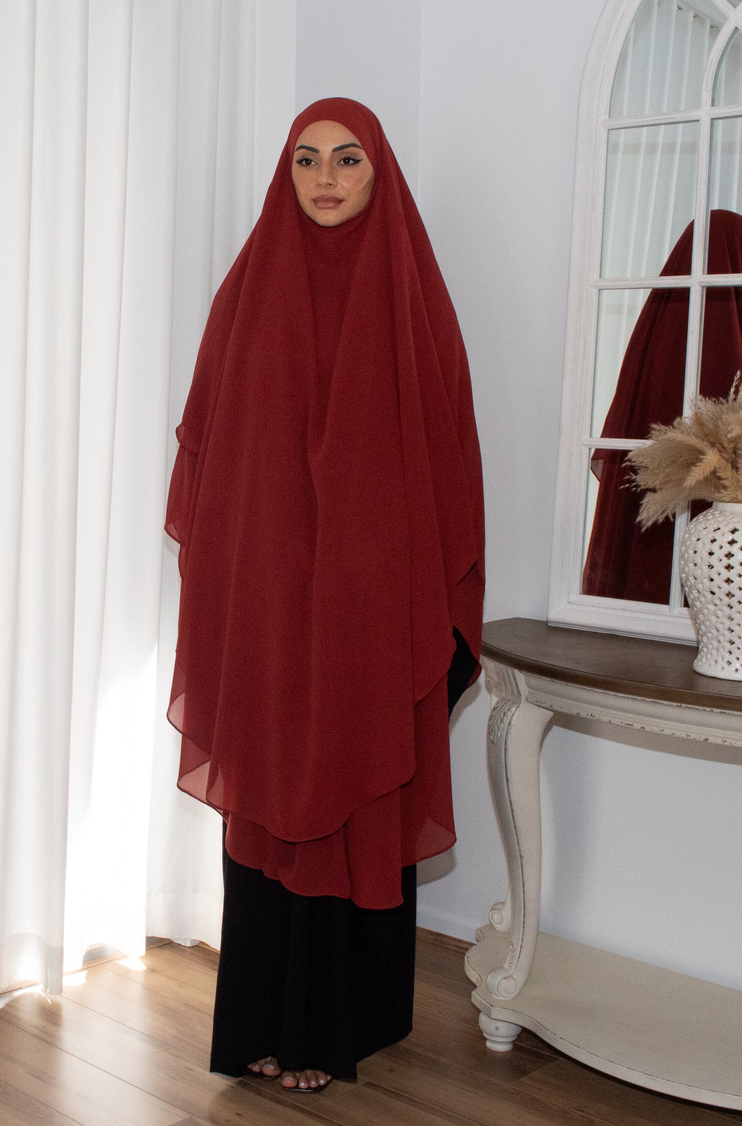 Layered Chiffon Khimars