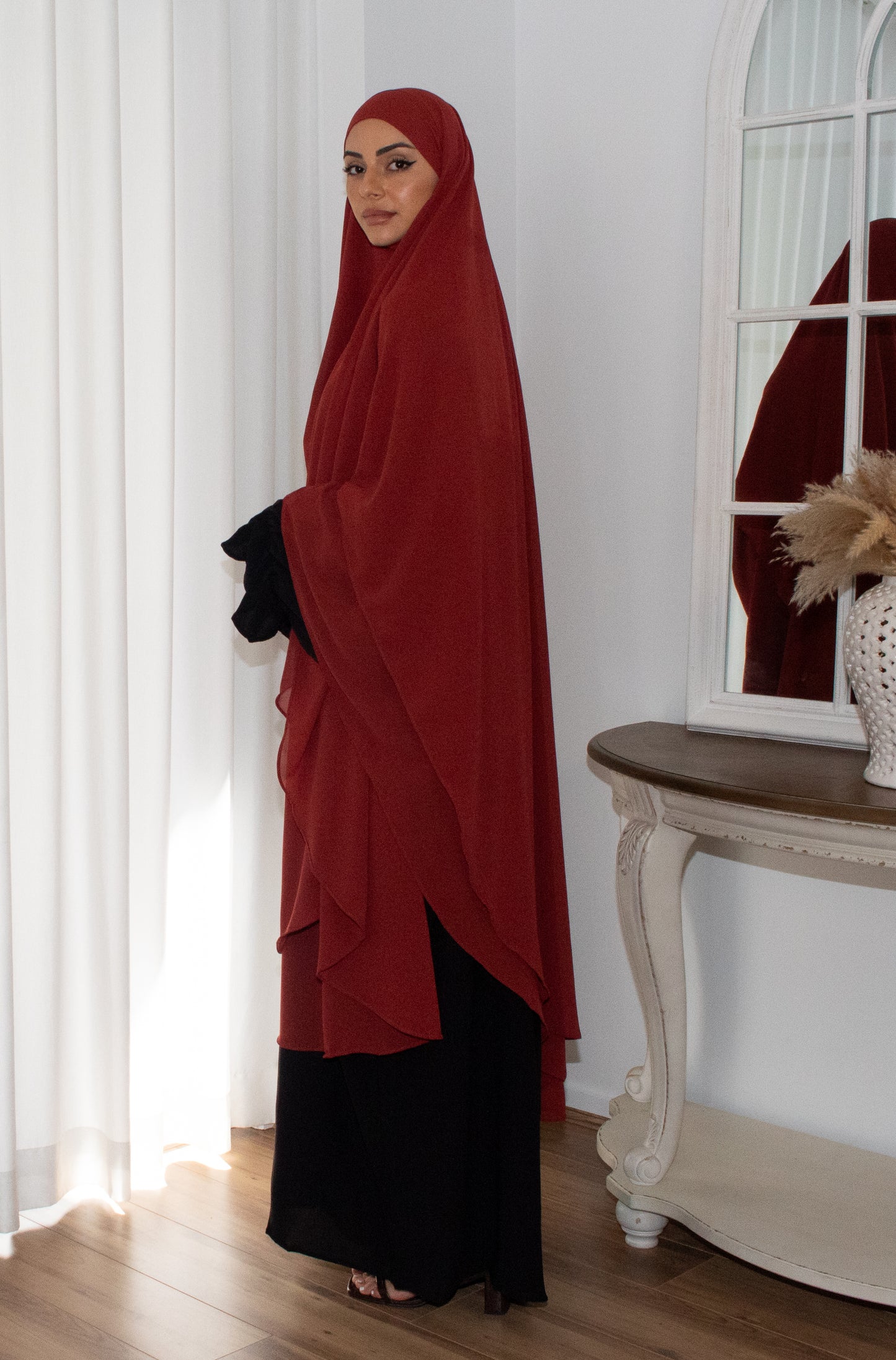 Layered Chiffon Khimars
