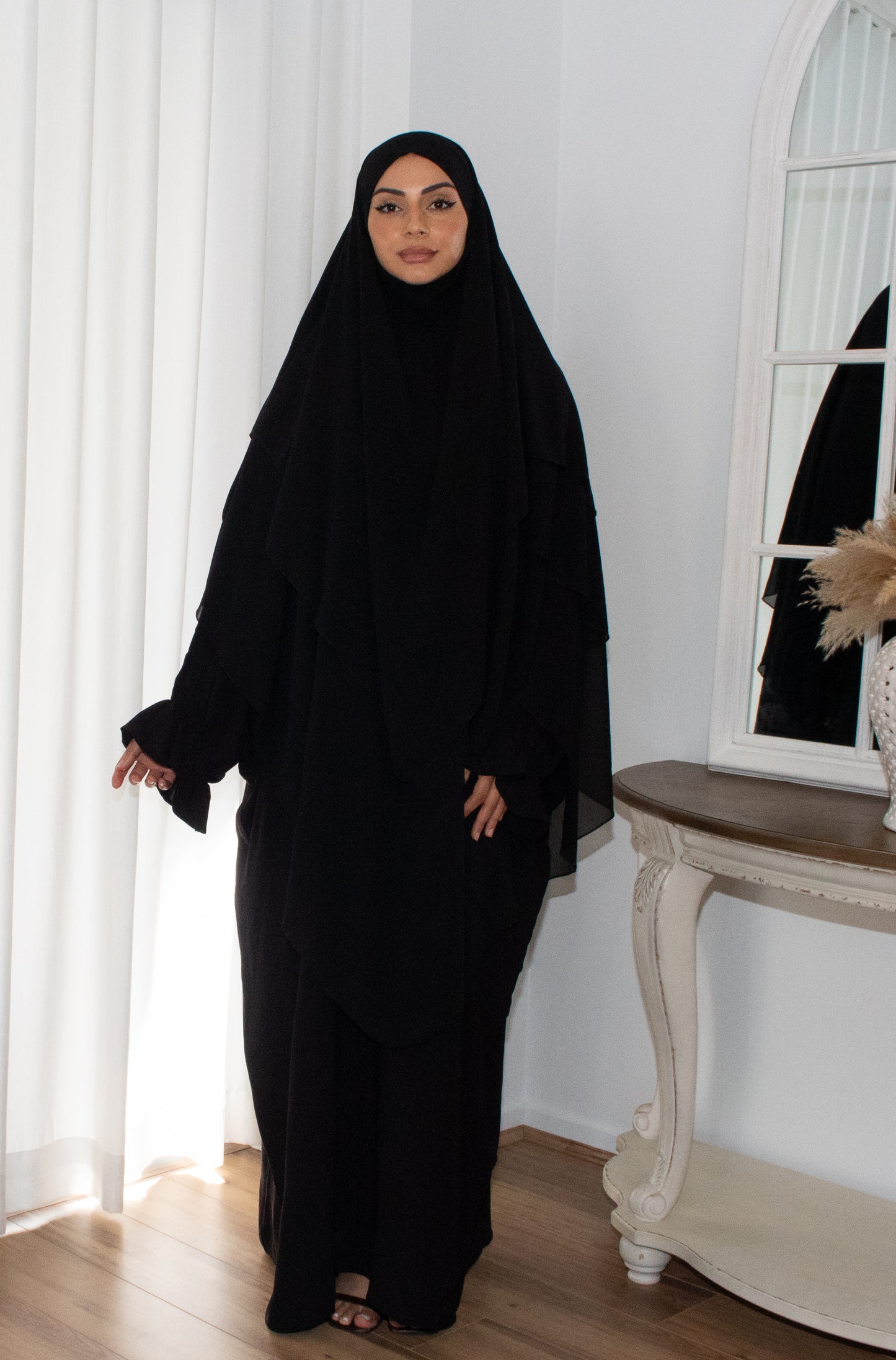 Layered Chiffon Khimars