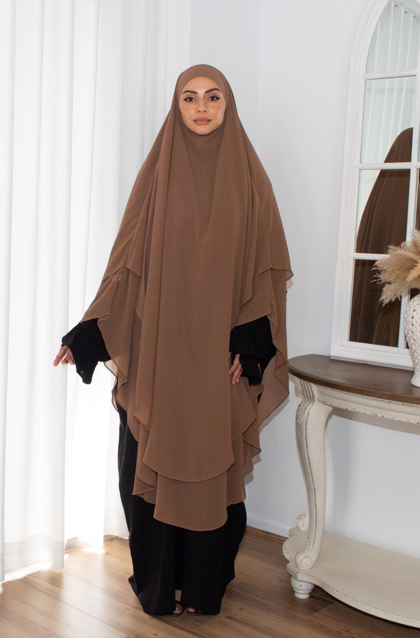 Layered Chiffon Khimars