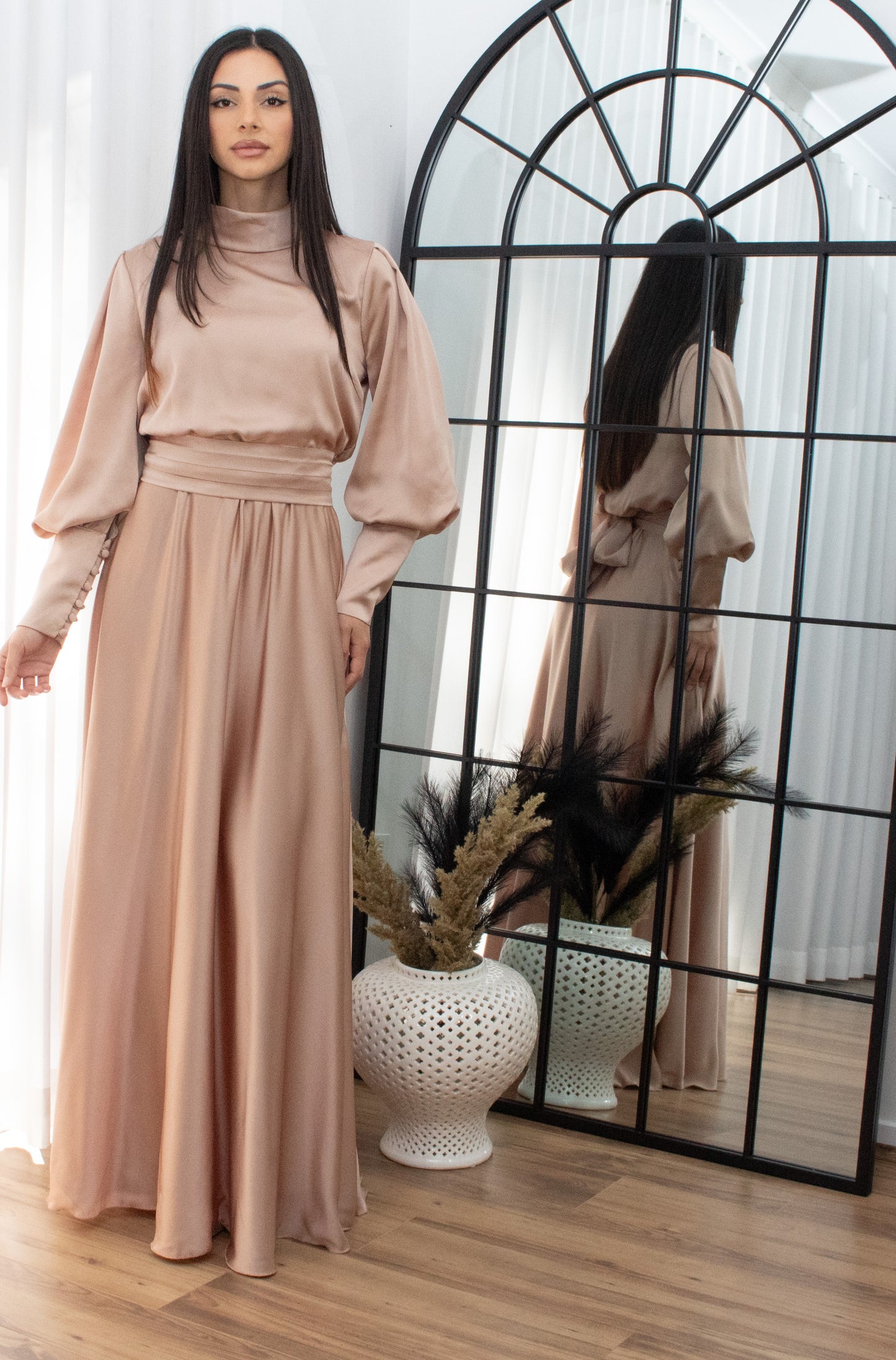Kalani Dress - Beige