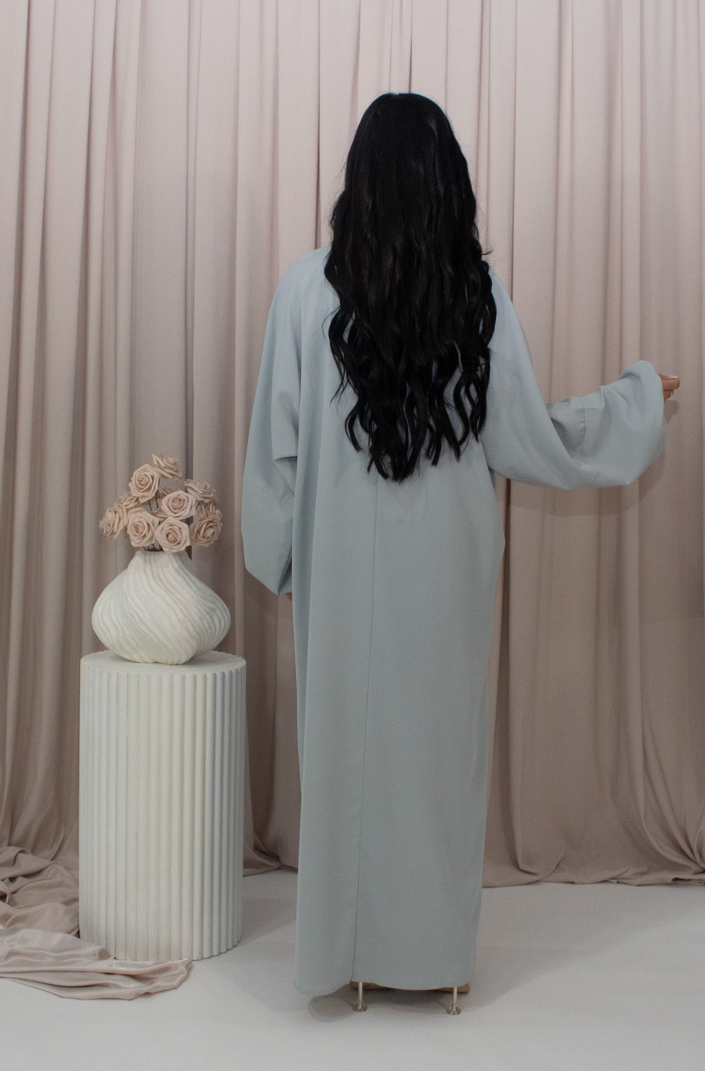 Muna Abaya - Light Cyan