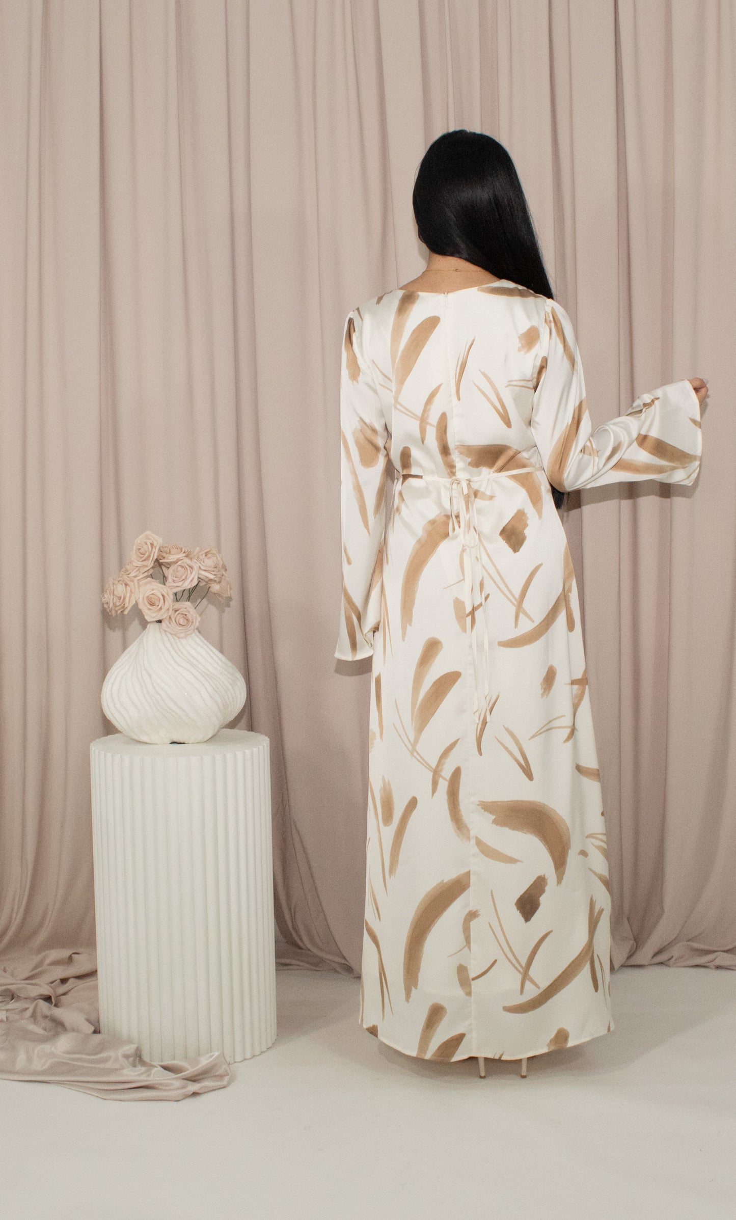 Carmel Satin - White