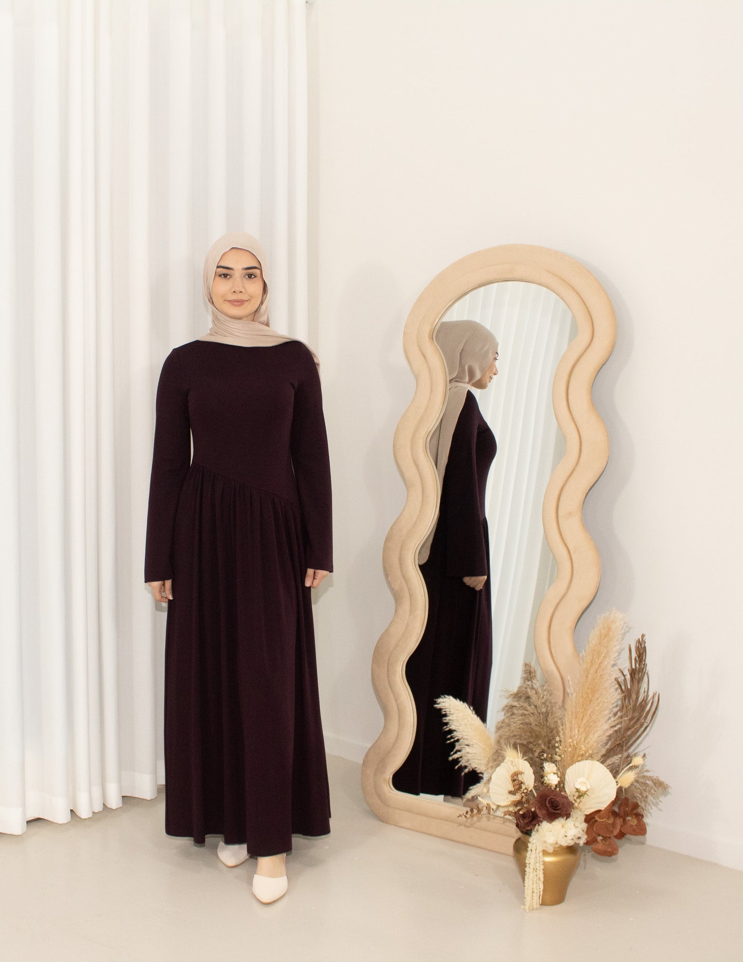 Gabby Dress - Mulberry