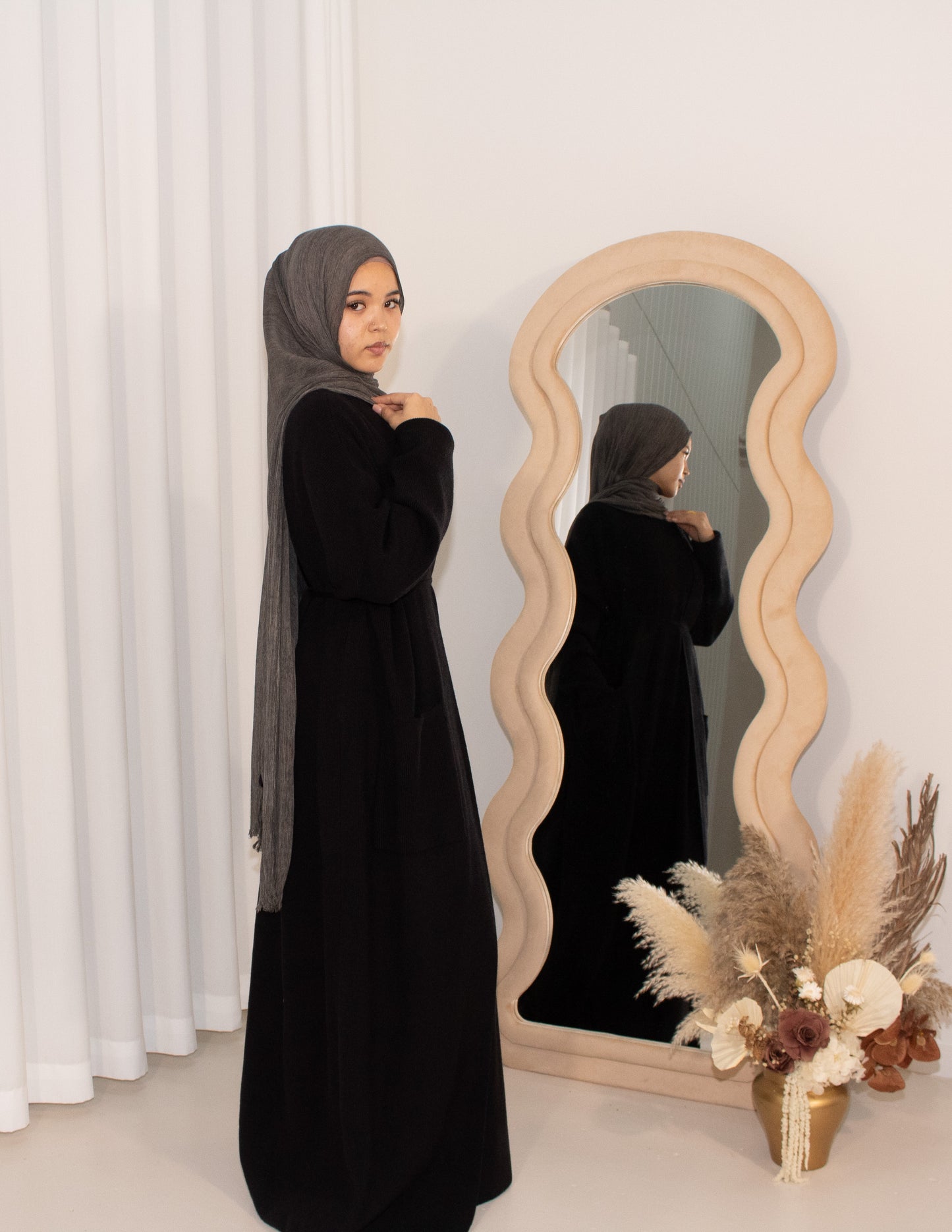 Knit Two Piece Set - Black