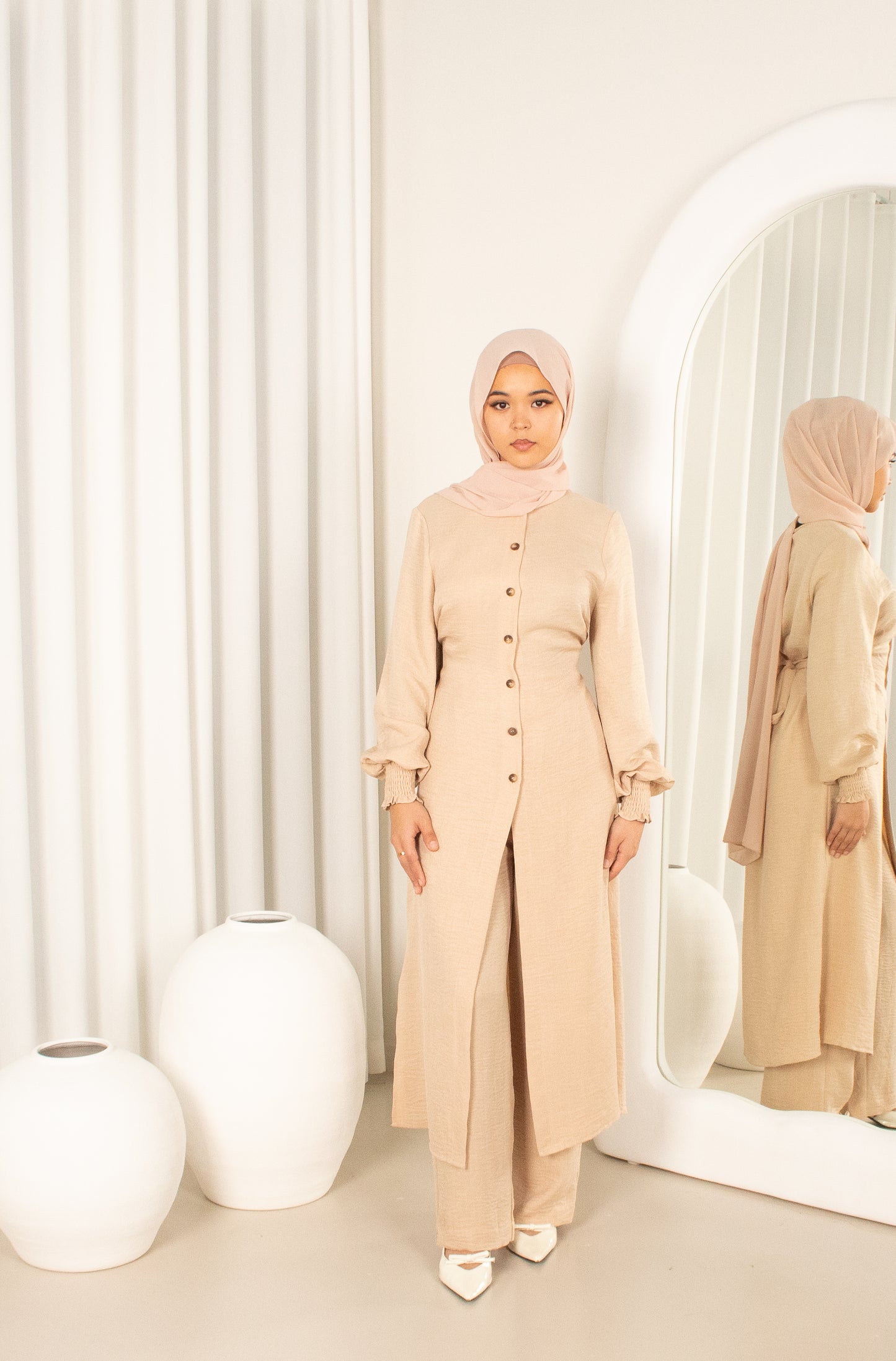 Tunic Set - Beige