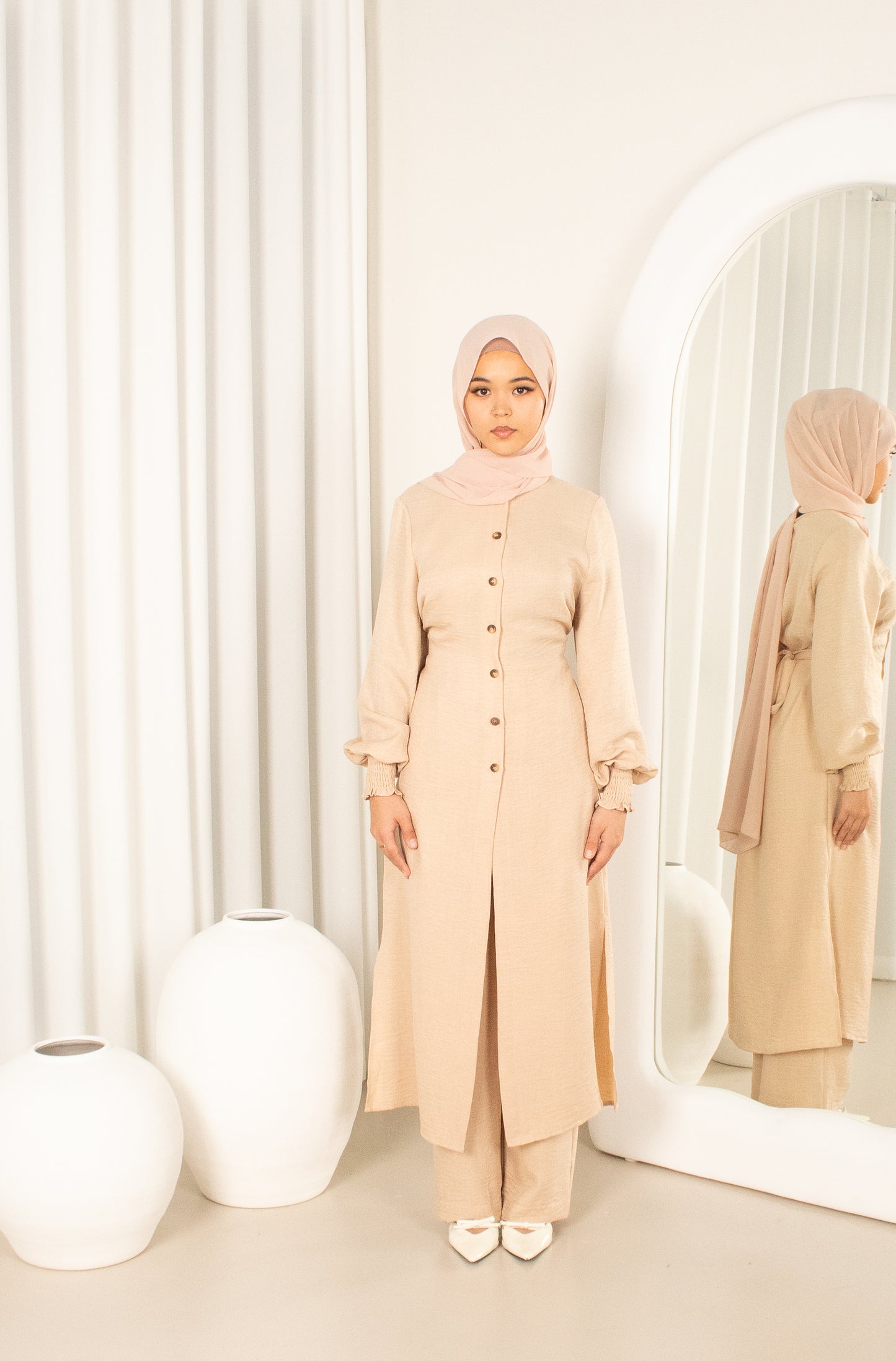 Tunic Set - Beige