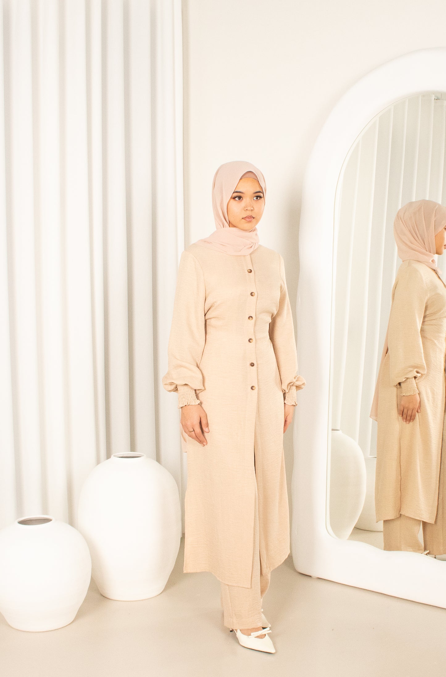 Tunic Set - Beige