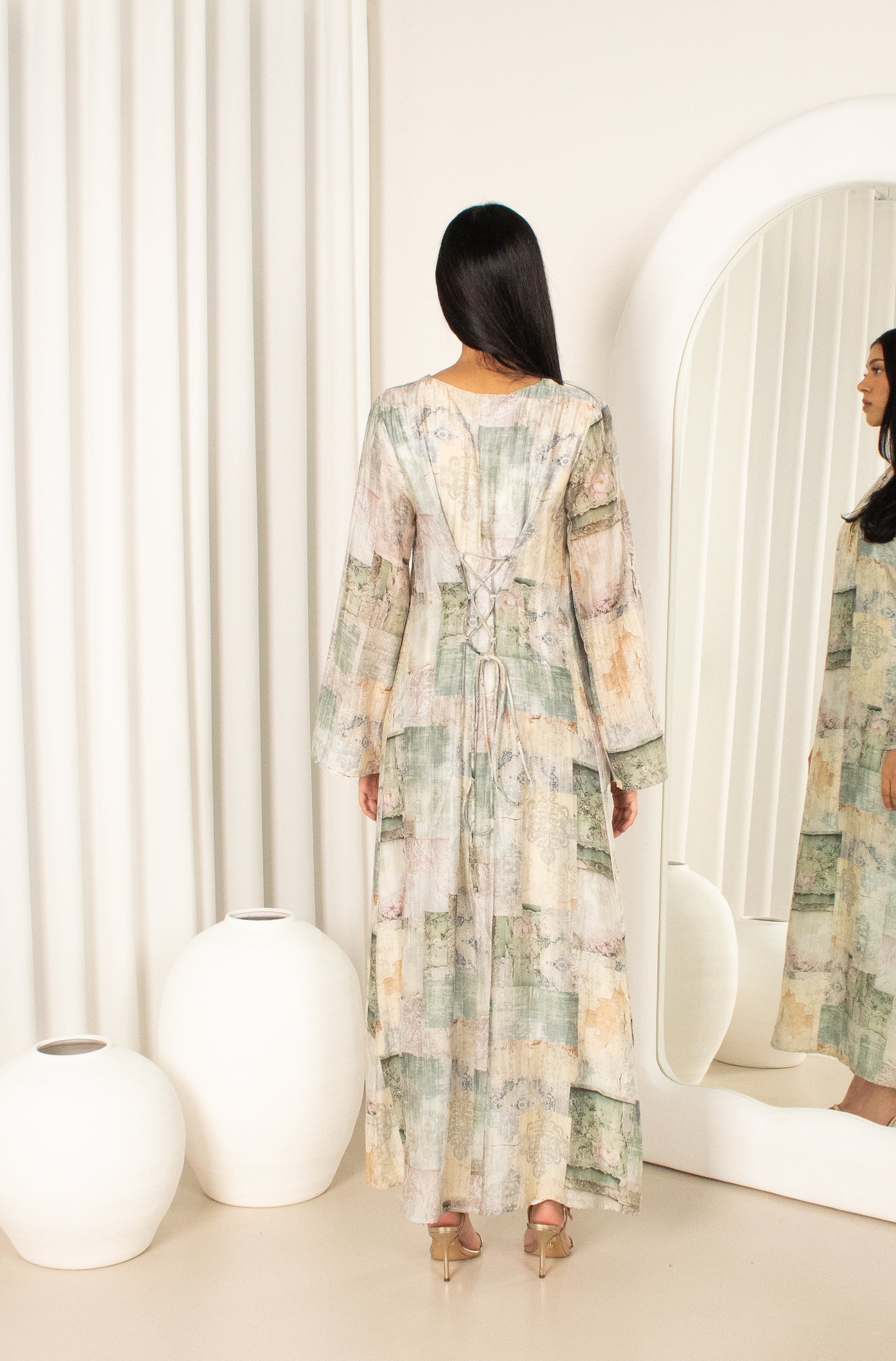 Yasmeena Dress- Sage