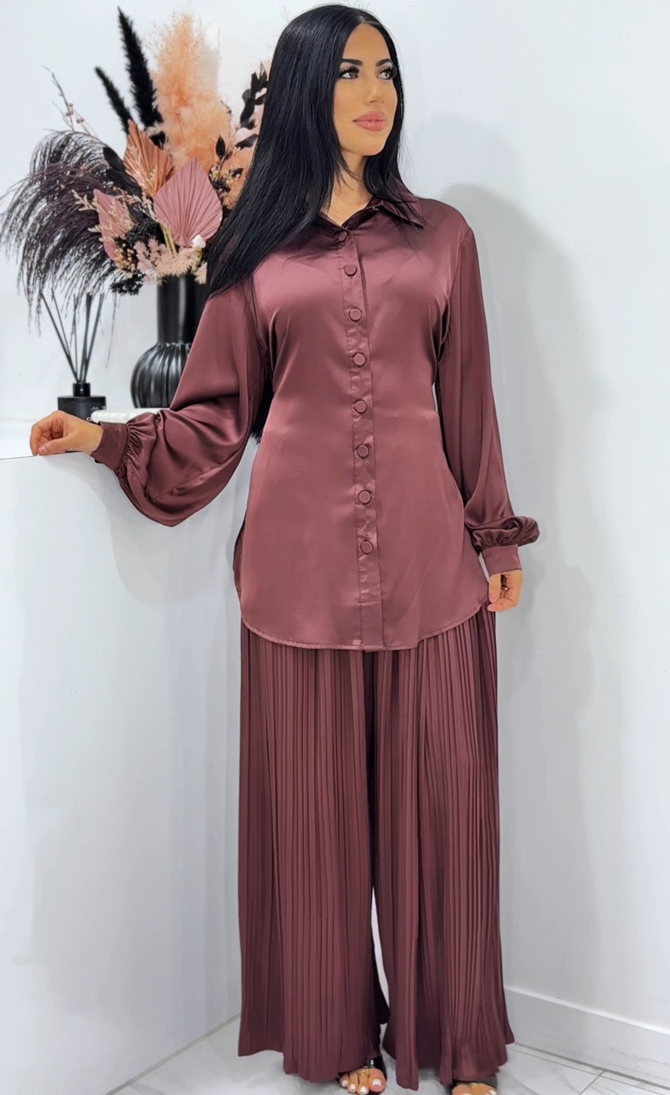 Milan Satin Set