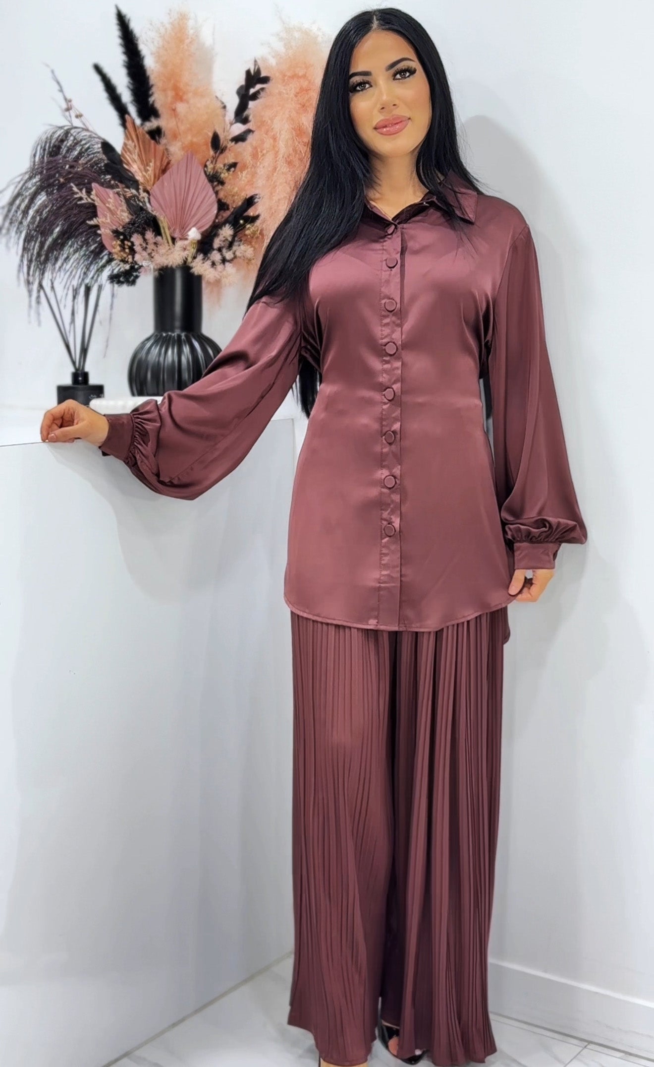 Milan Satin Set