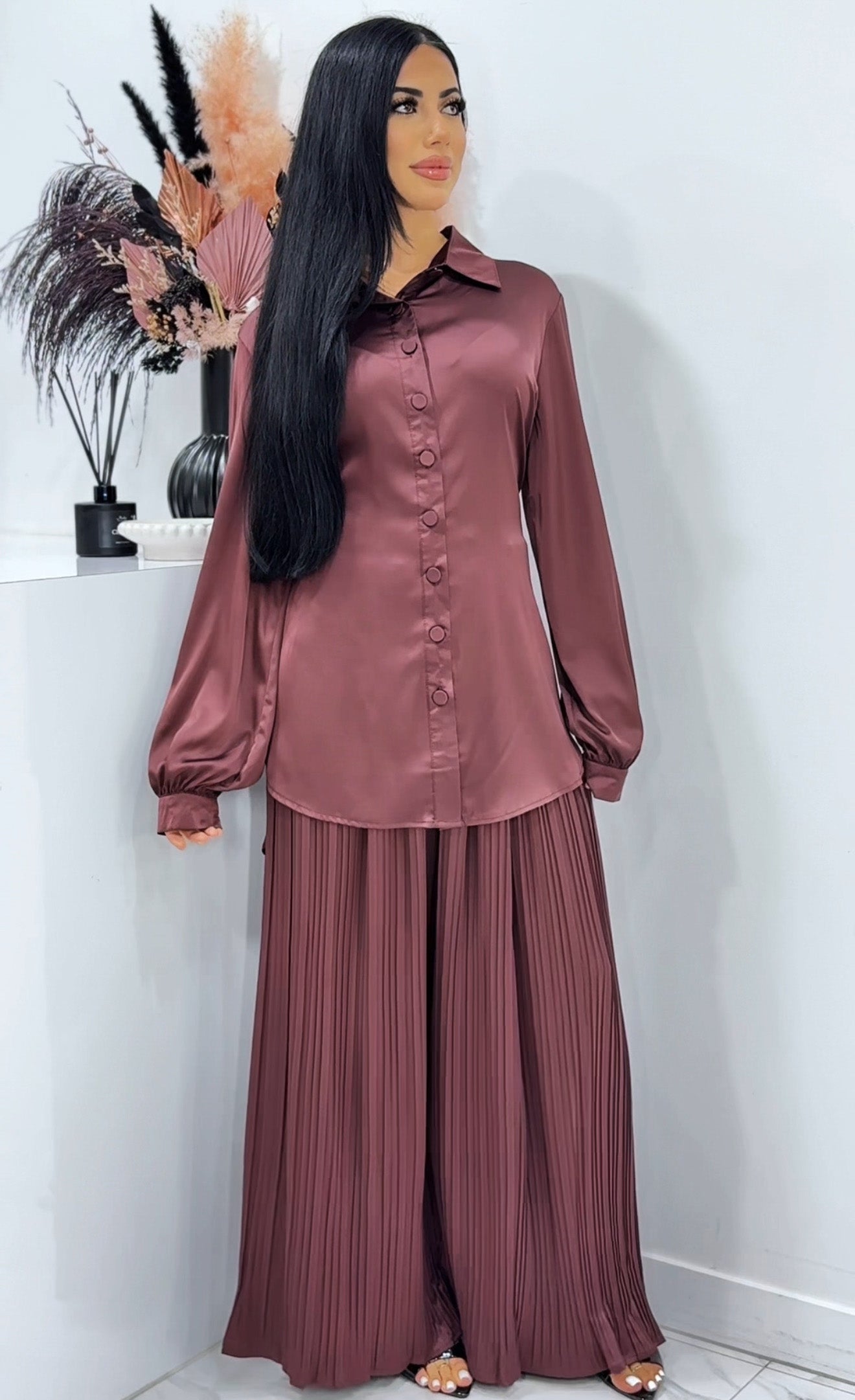 Milan Satin Set