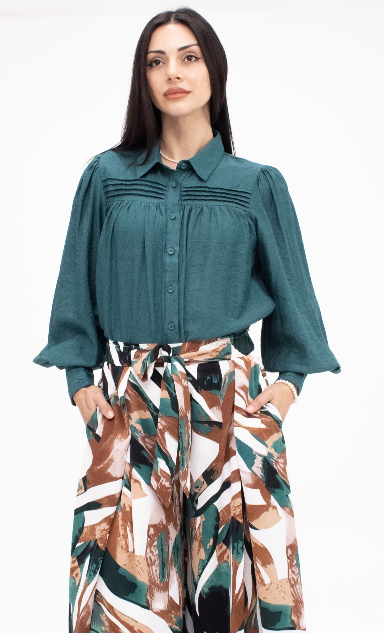 Tilly Top - Teal