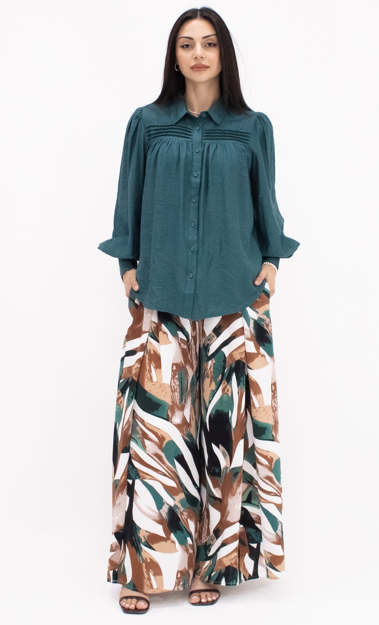 Tilly Top - Teal