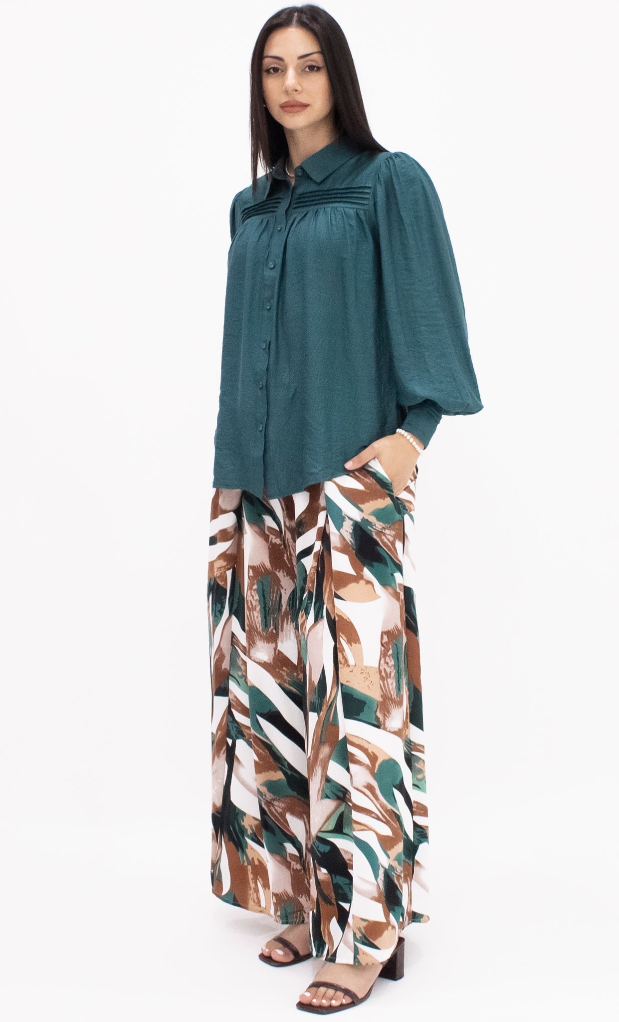Tilly Top - Teal
