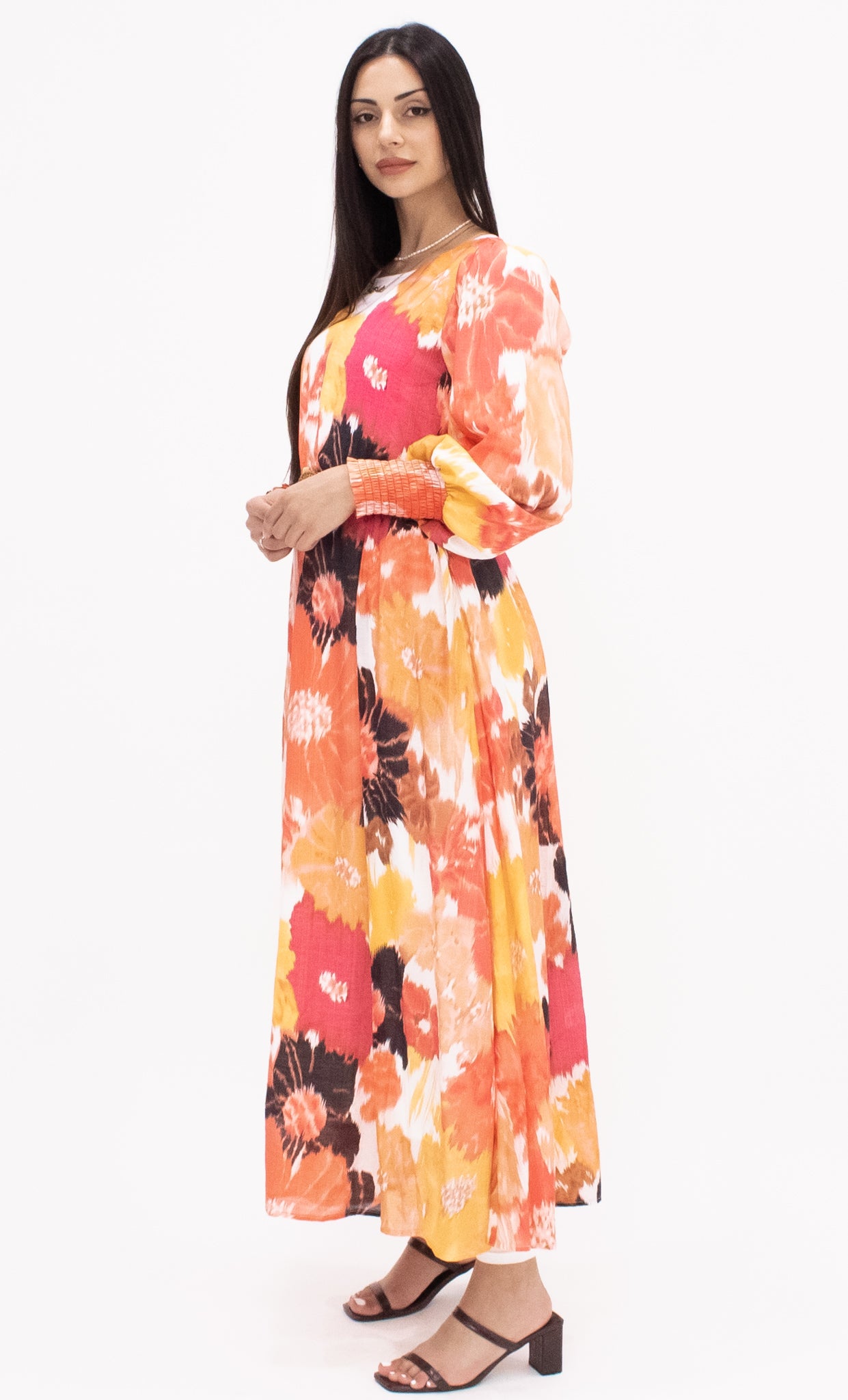Larissa Dress - Orange