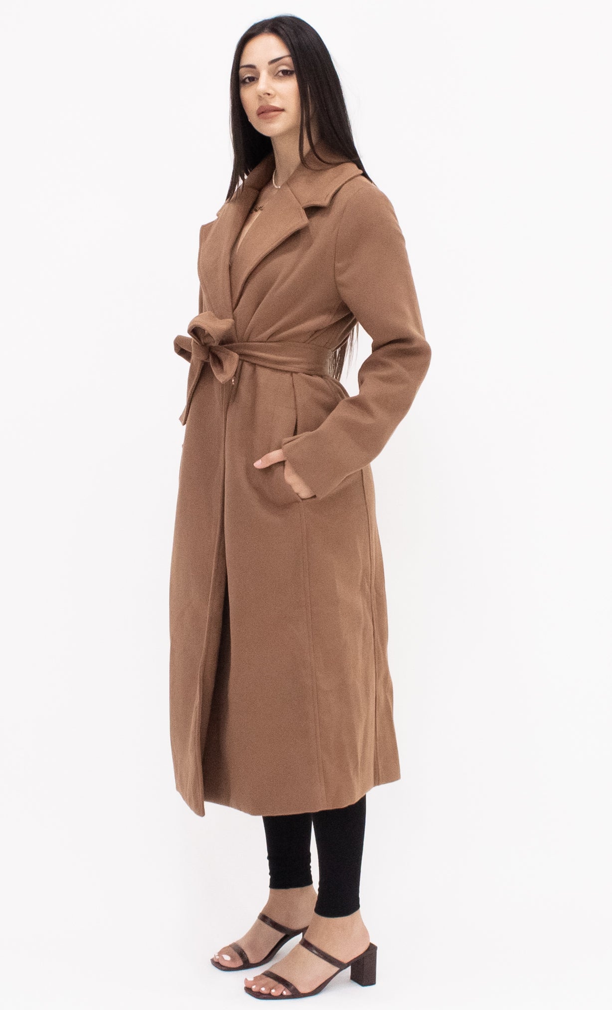 Long Brown Coat