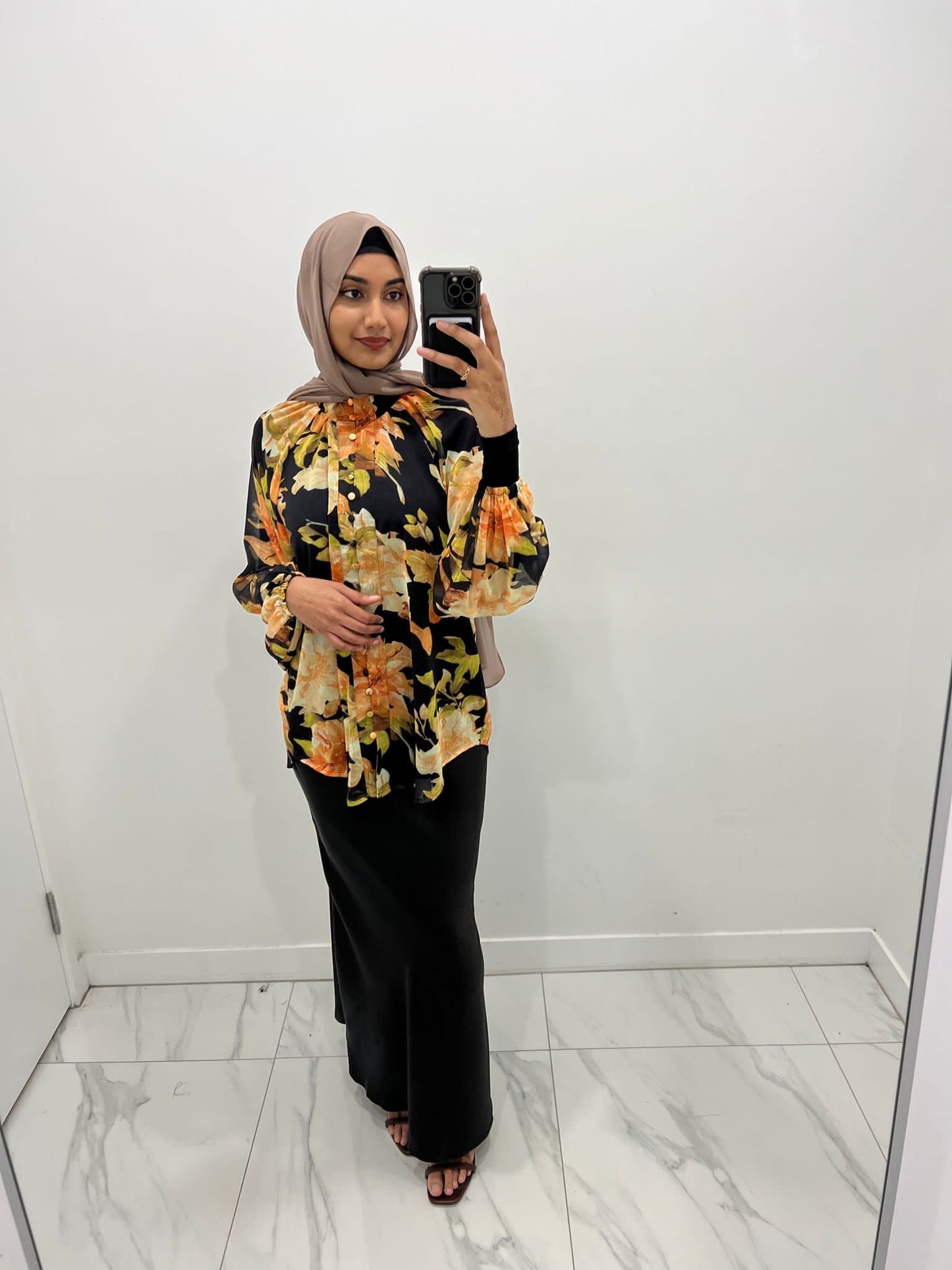 Fall Printed Top