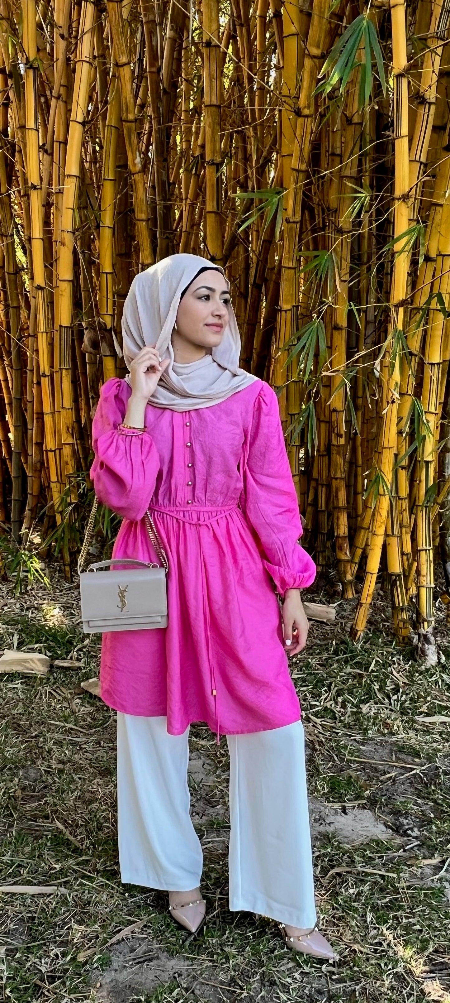 Phoebe top - pink