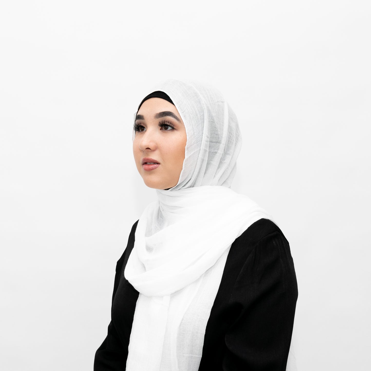 White Cotton Hijab