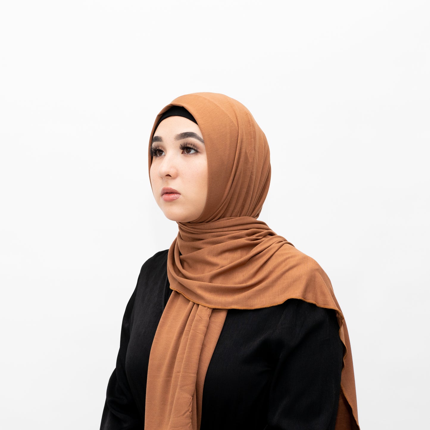 Brown Jersey Hijab