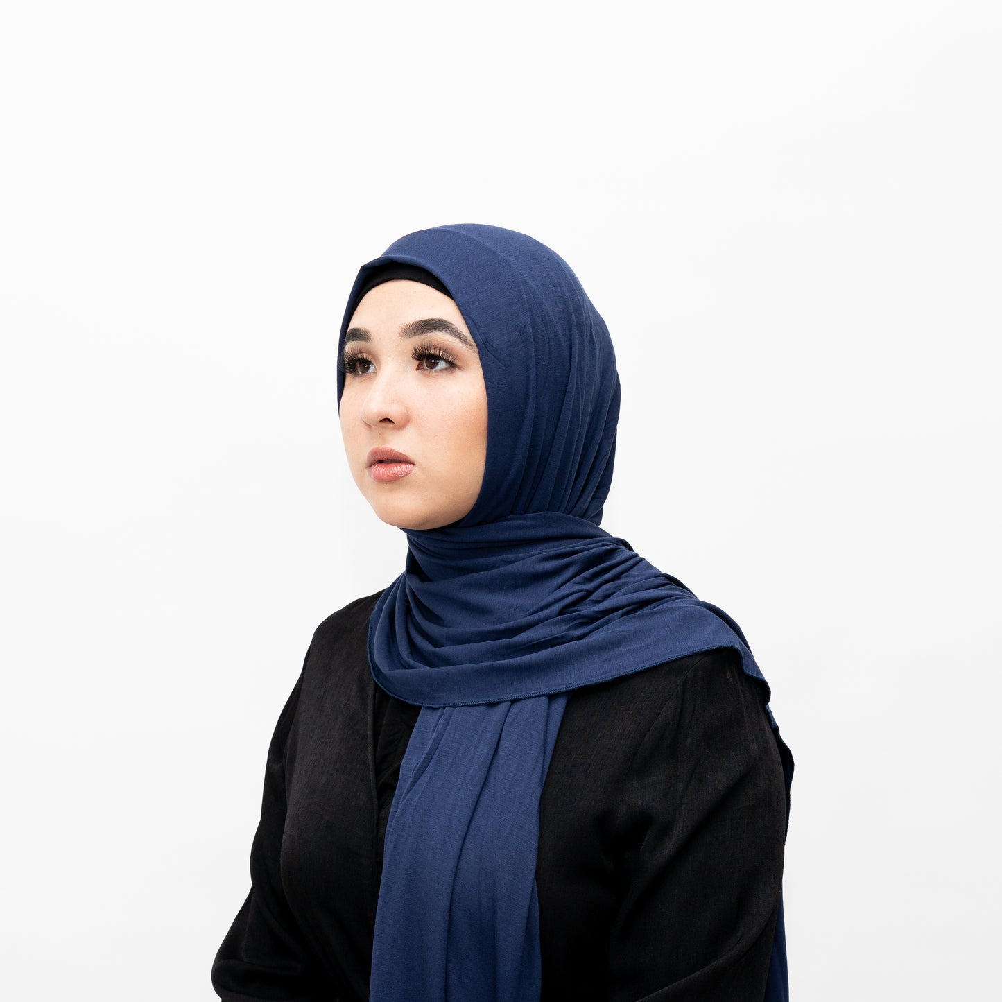 Ocean Blue Jersey Hijab