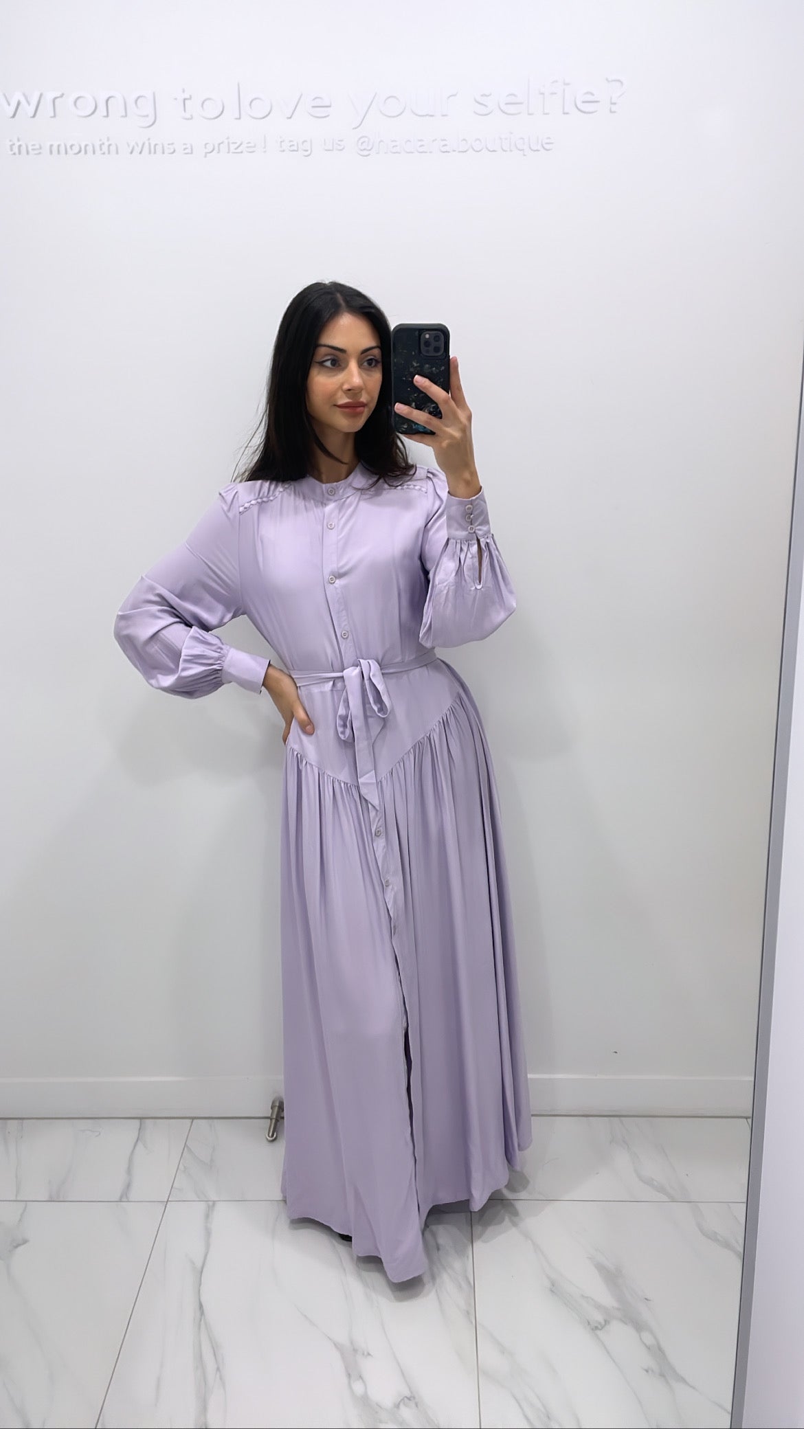Belinda Dress - Lavender