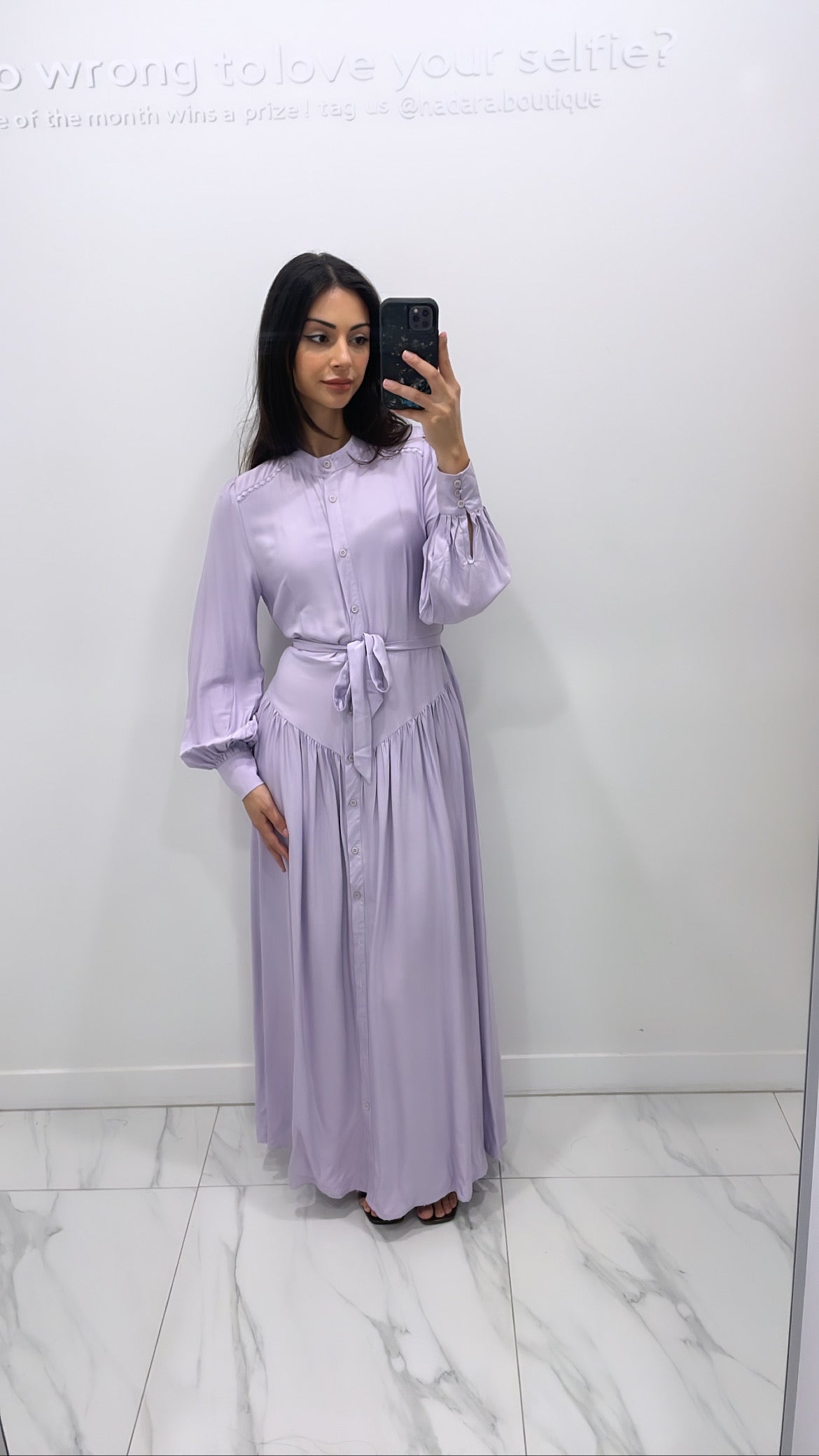 Belinda Dress - Lavender